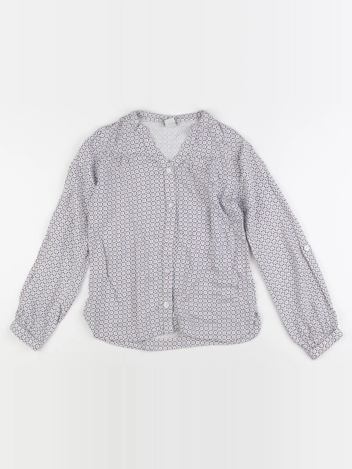 Cyrillus - blouse multicolore - 10 ans