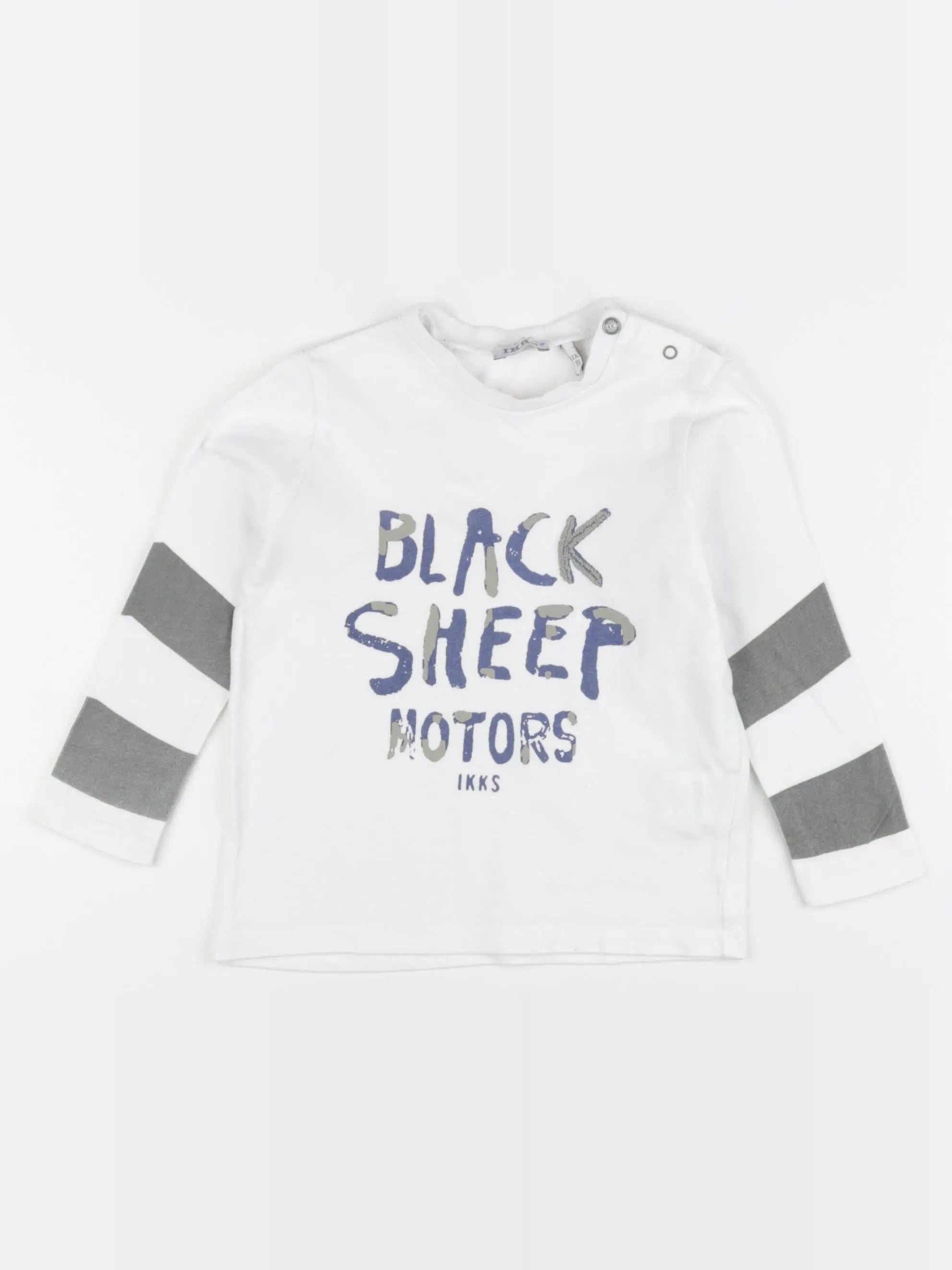 IKKS - tee-shirt blanc - 2 ans