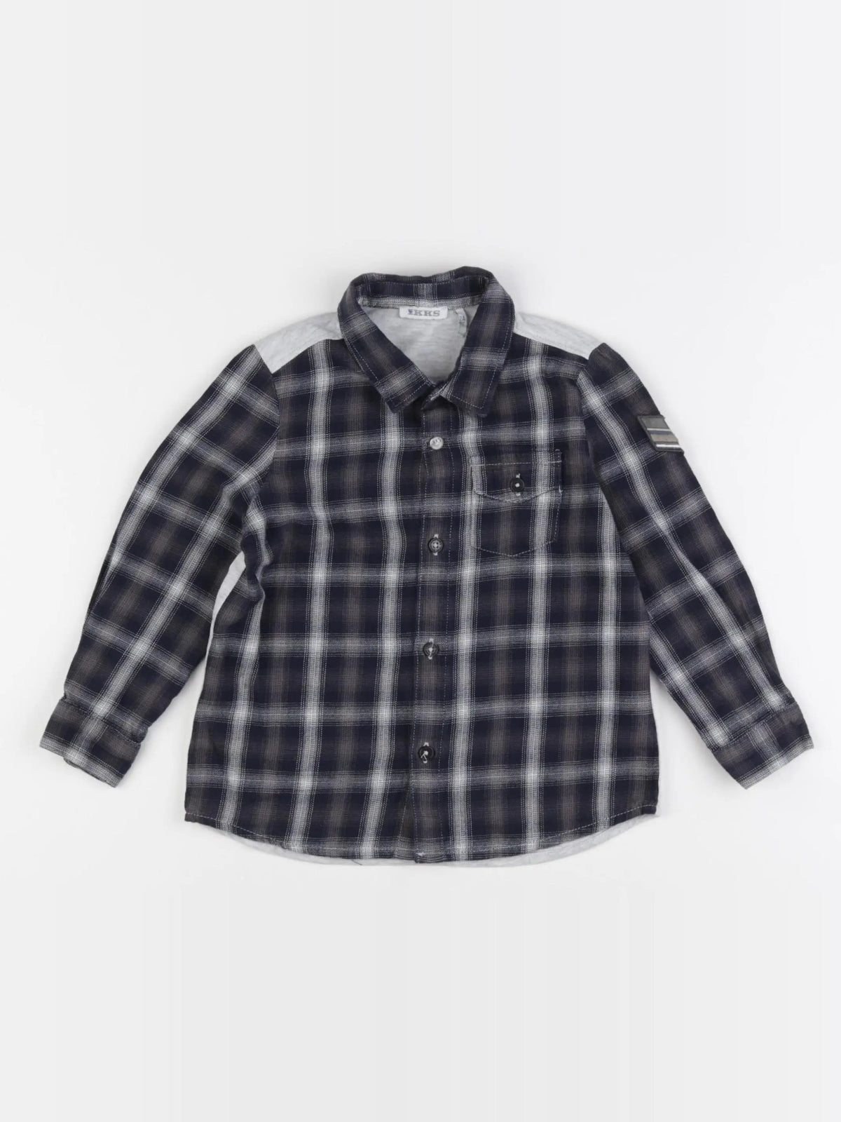 IKKS - chemise bleu - 2 ans