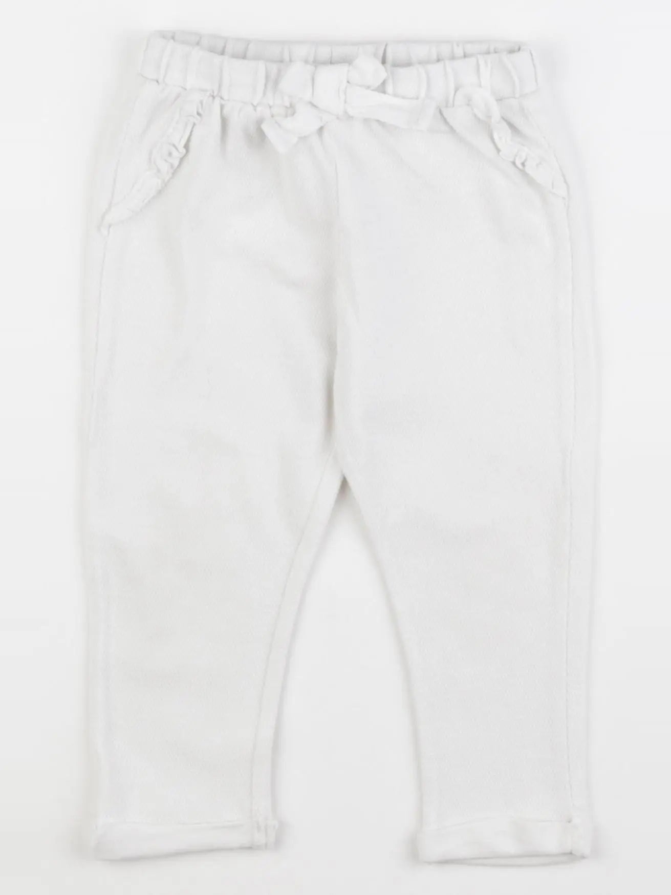 Zara - pantalon blanc - 18/24 mois