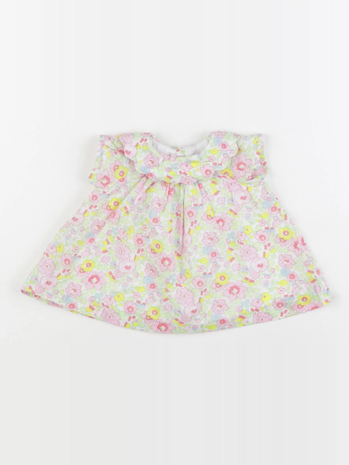 Jacadi - robe liberty multicolore - 1 mois