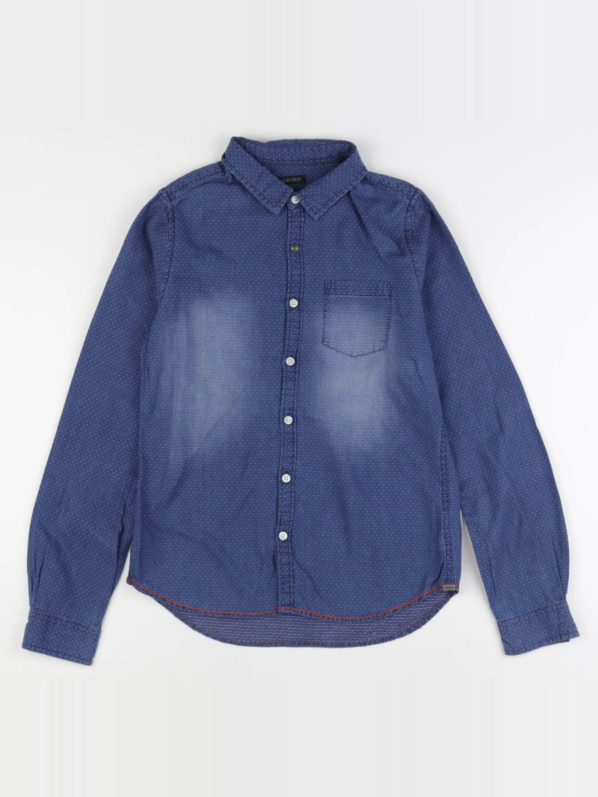 IKKS - chemise bleu - 12 ans