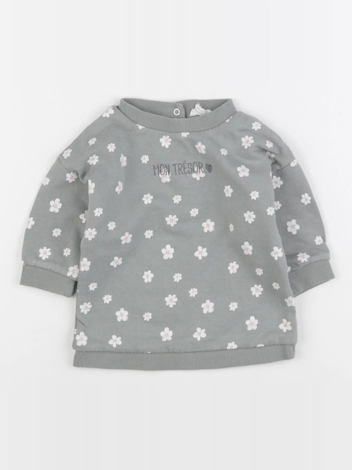 Vertbaudet - robe vert - 6 mois