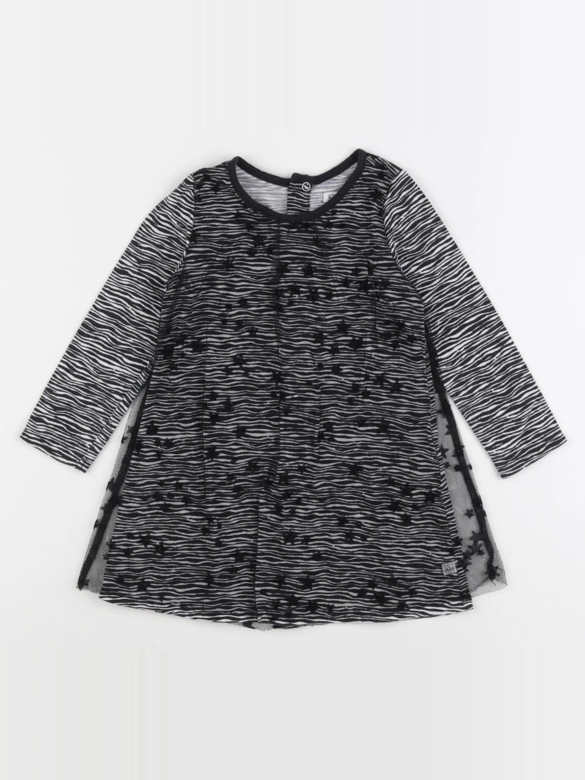 IKKS - robe noir - 18 mois