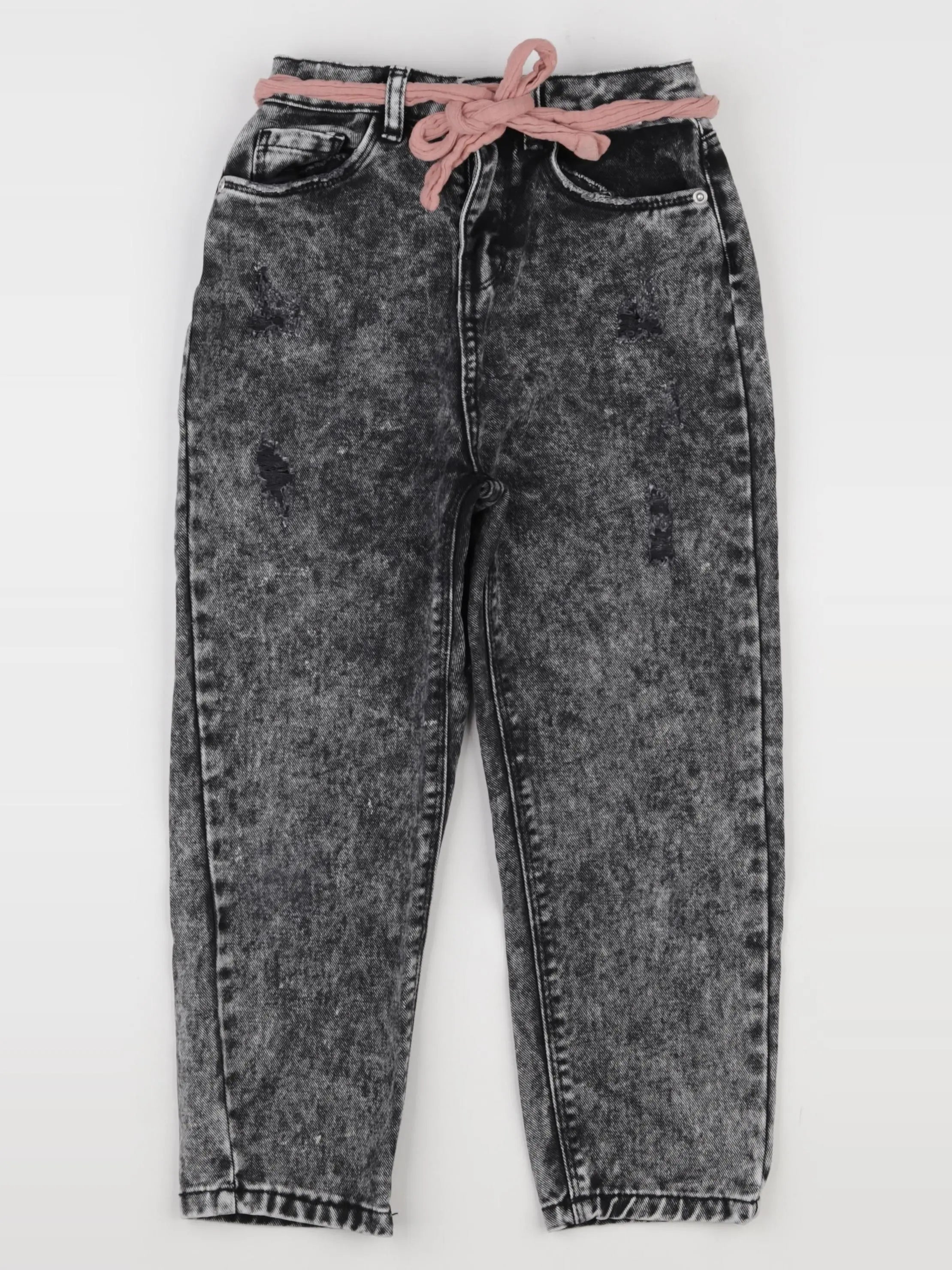 Vertbaudet - jean noir - 7 ans