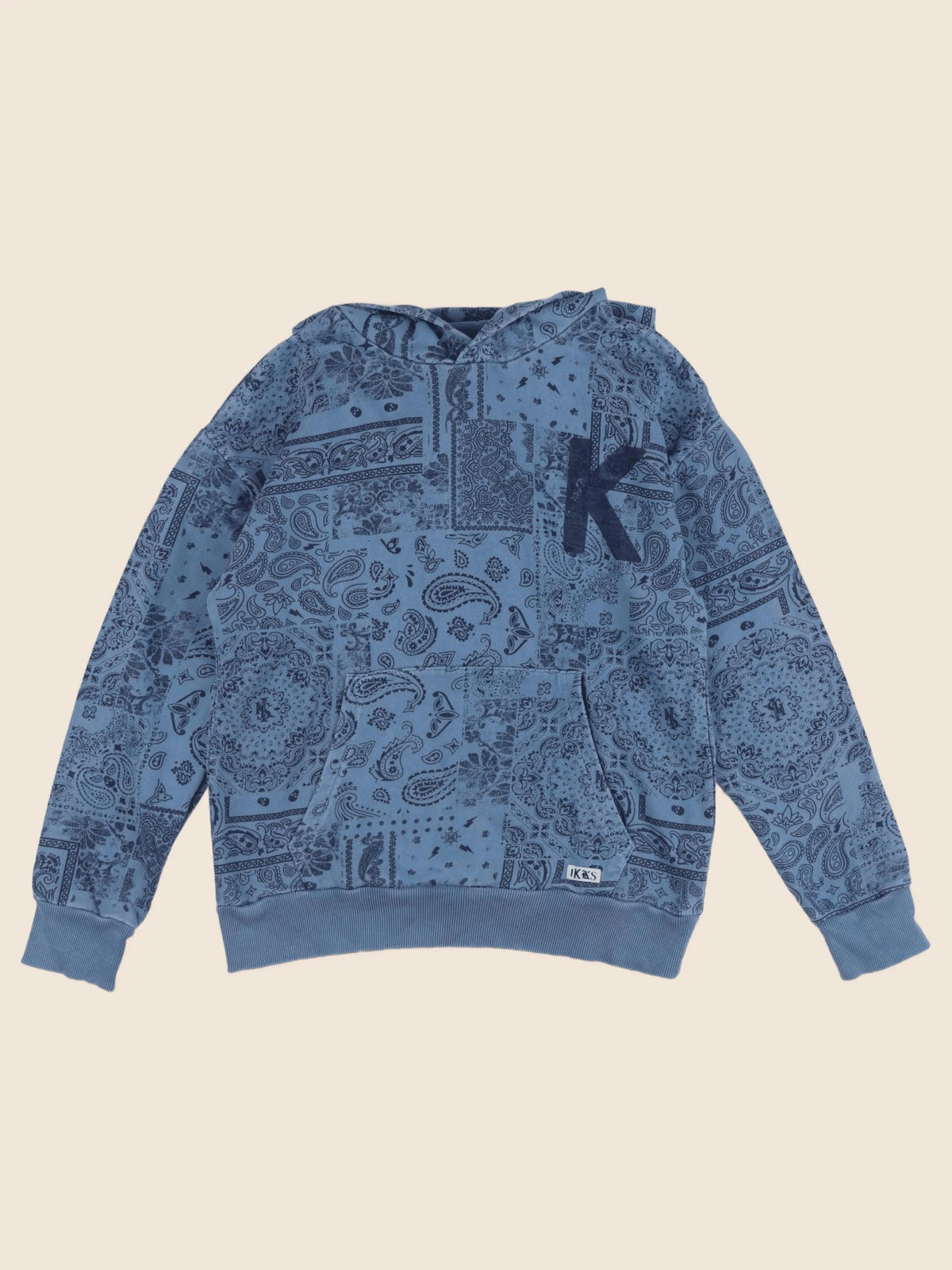 IKKS - sweat bleu - 12 ans