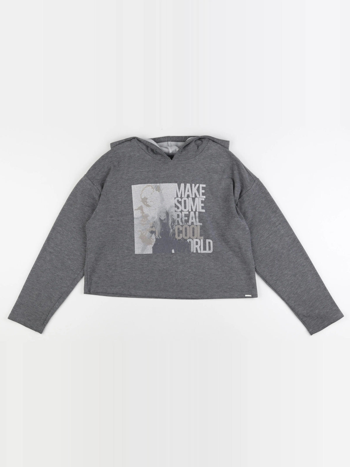IKKS - sweat gris - 12 ans