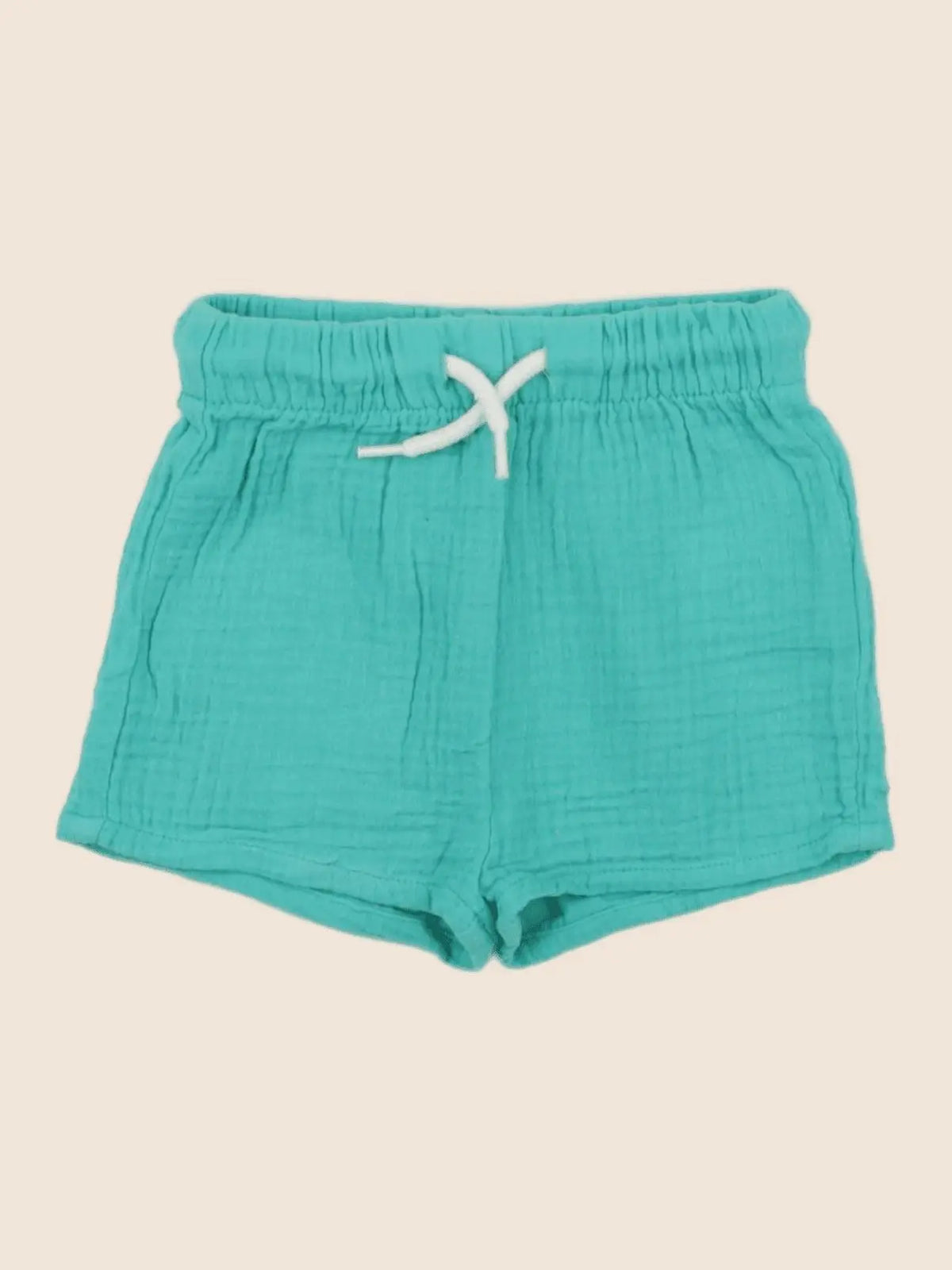 Vertbaudet - short vert - 6 mois