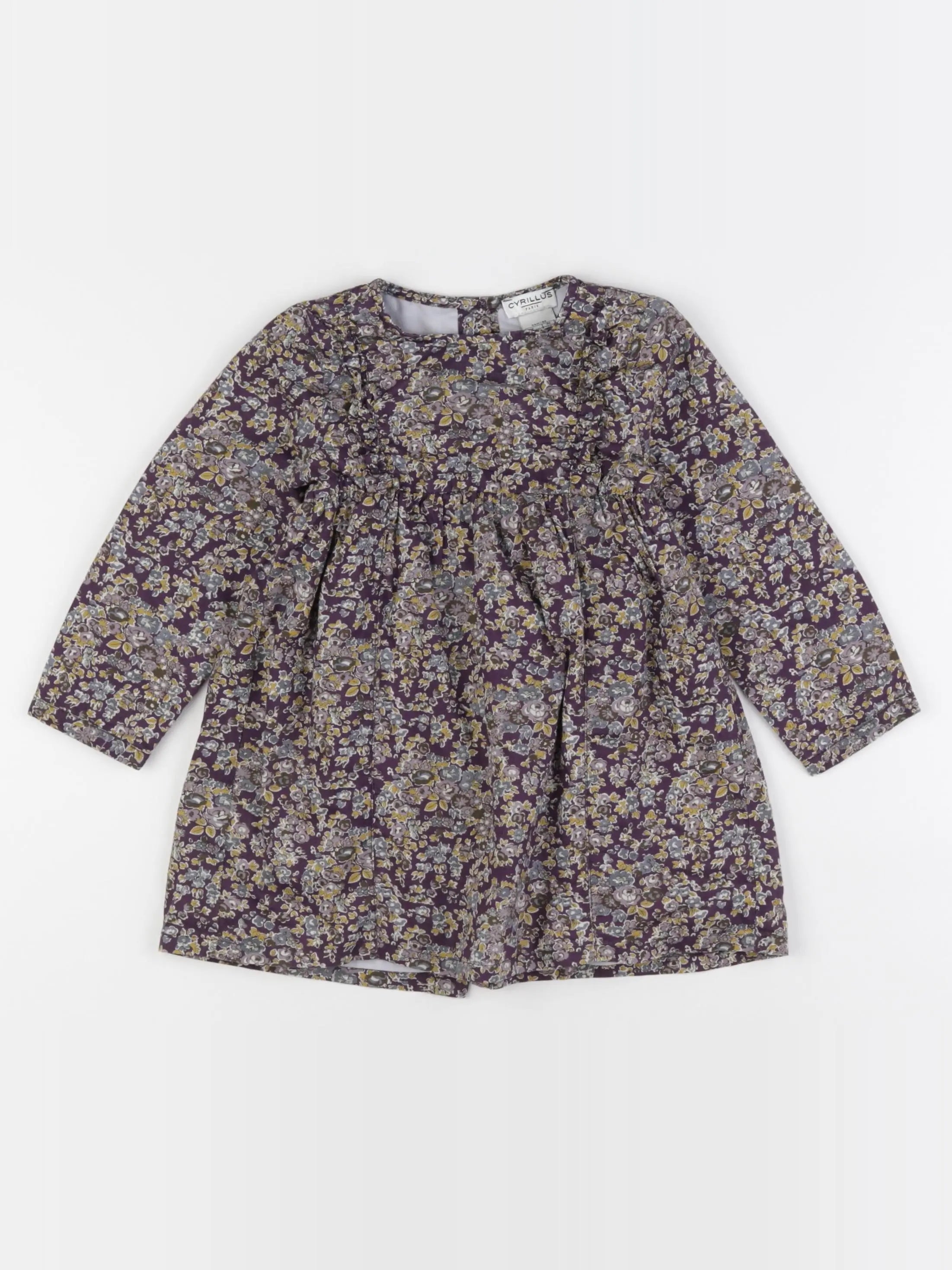 Cyrillus - robe multicolore - 24 mois