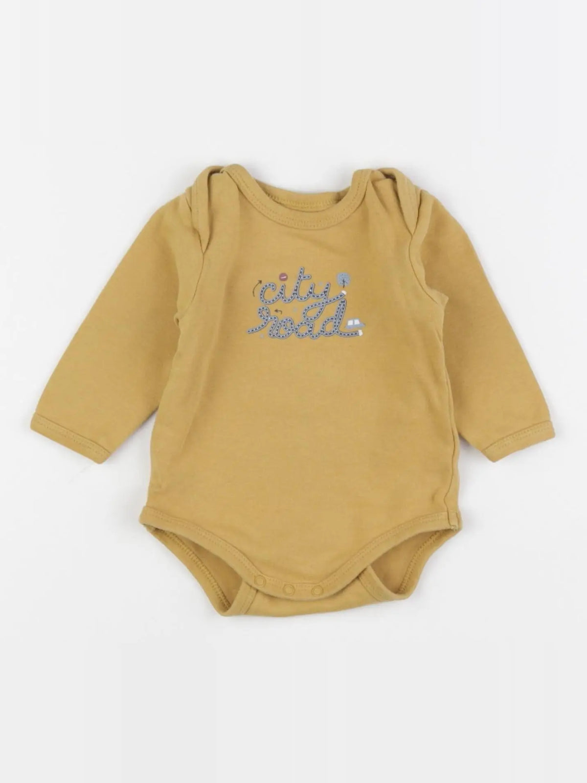 Vertbaudet - body jaune - 6 mois