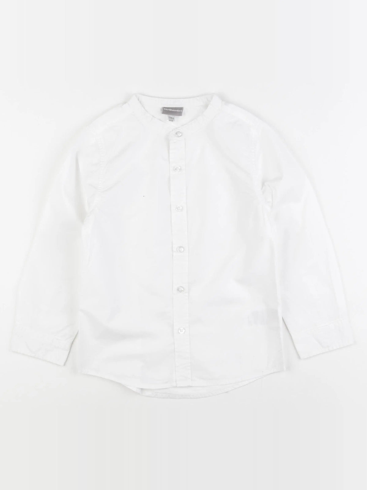 Vertbaudet - chemise blanc - 6 ans