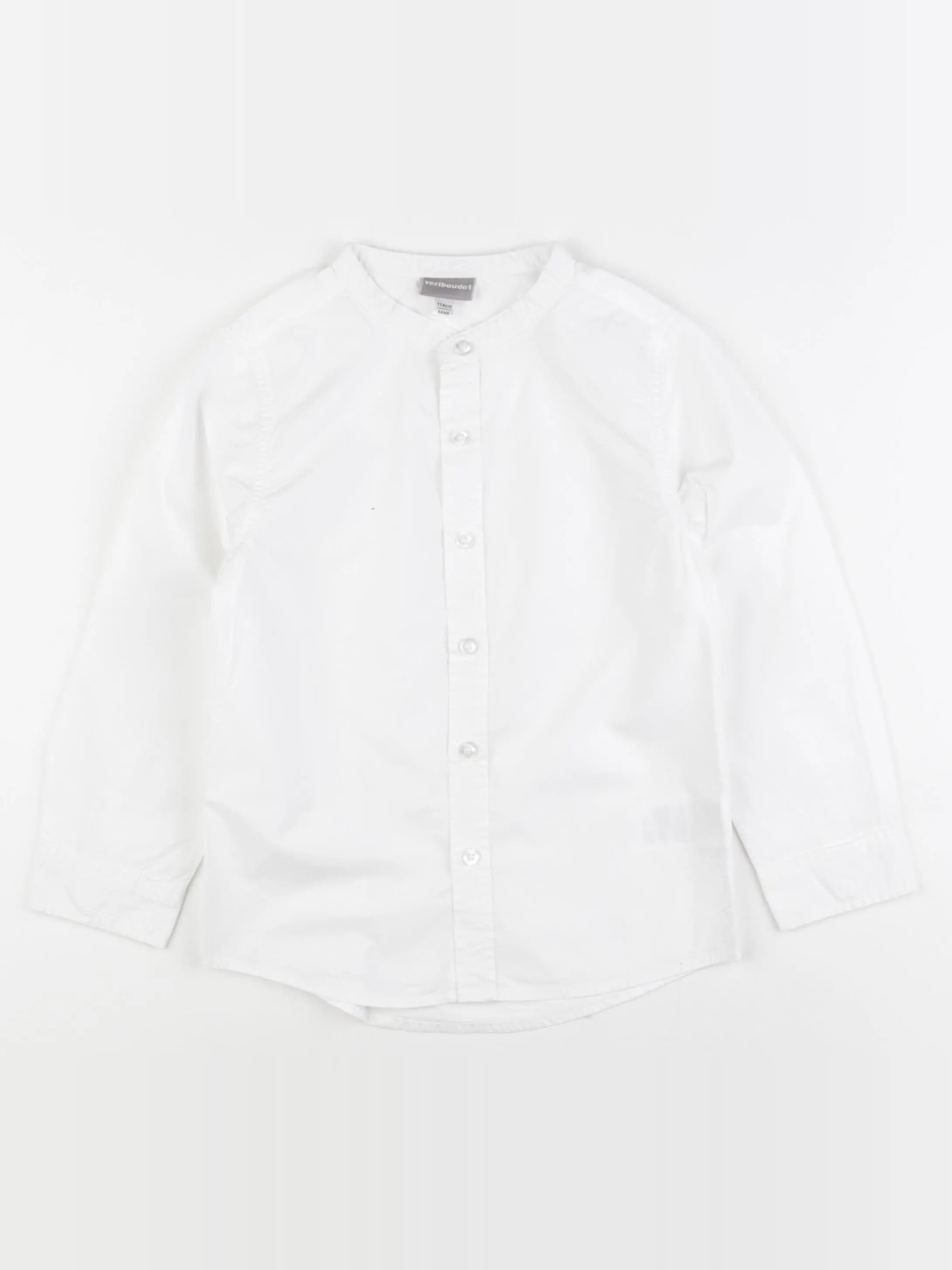 Vertbaudet - chemise blanc - 6 ans