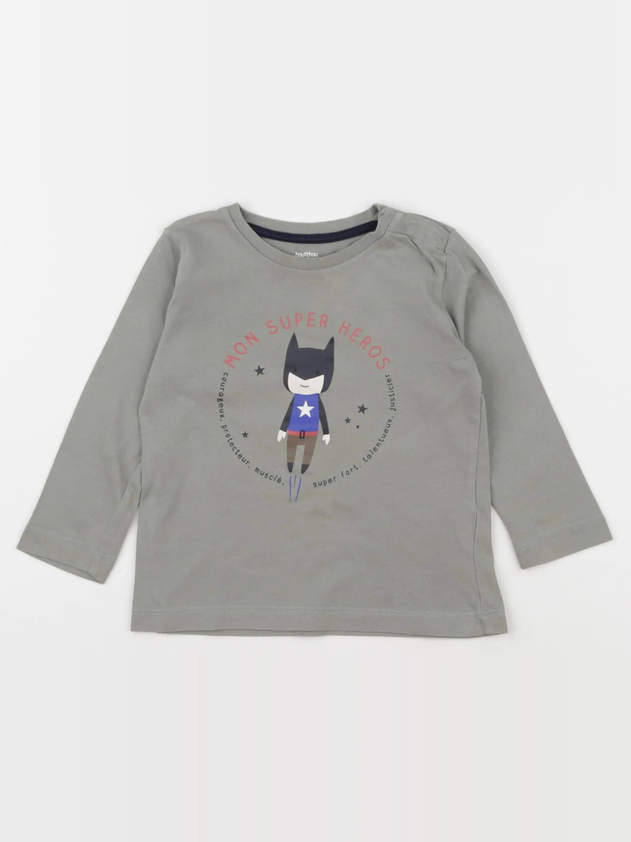 Boutchou - tee-shirt vert - 24 mois