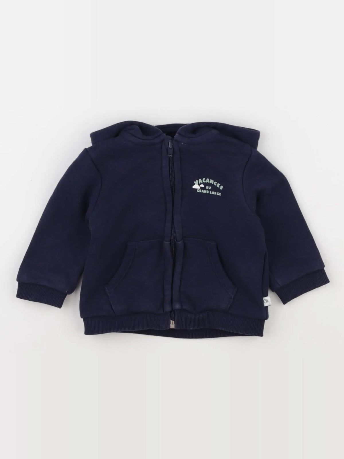 Cadet Rousselle - sweat bleu - 6 mois