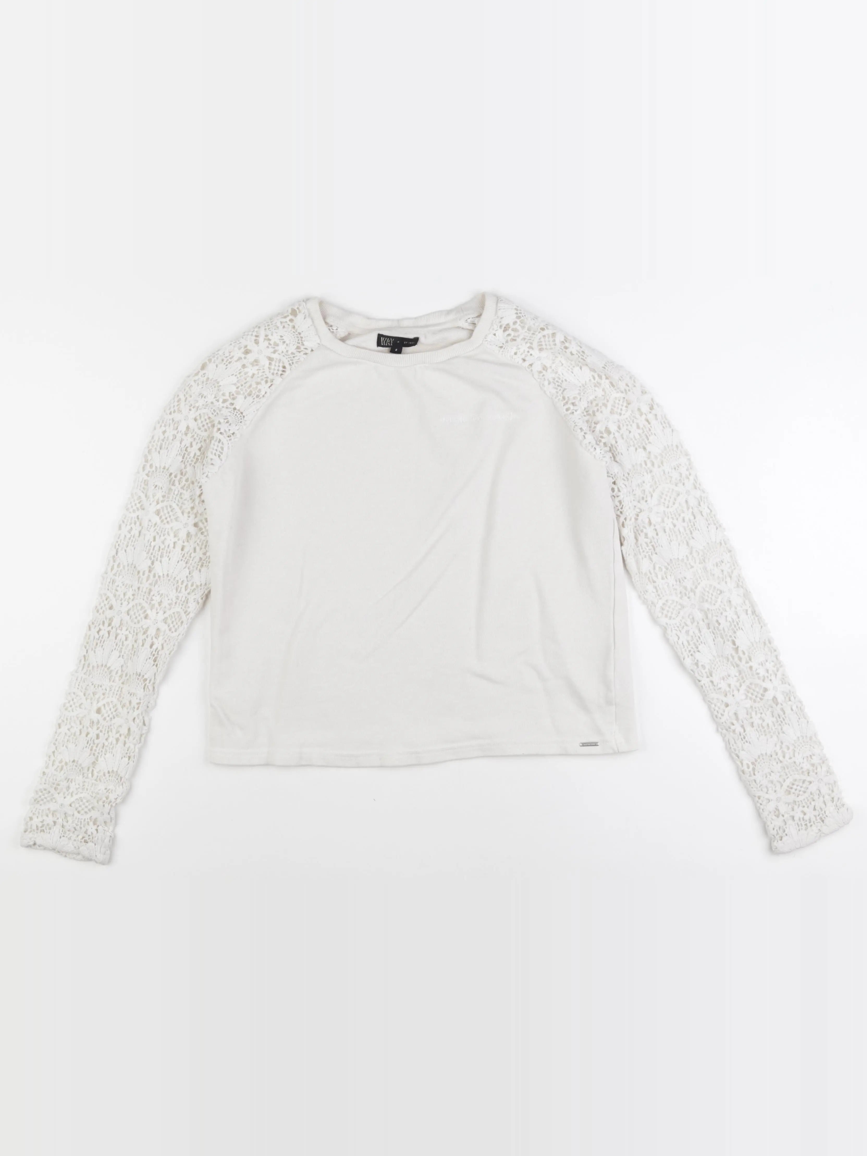 IKKS - sweat beige - 14 ans