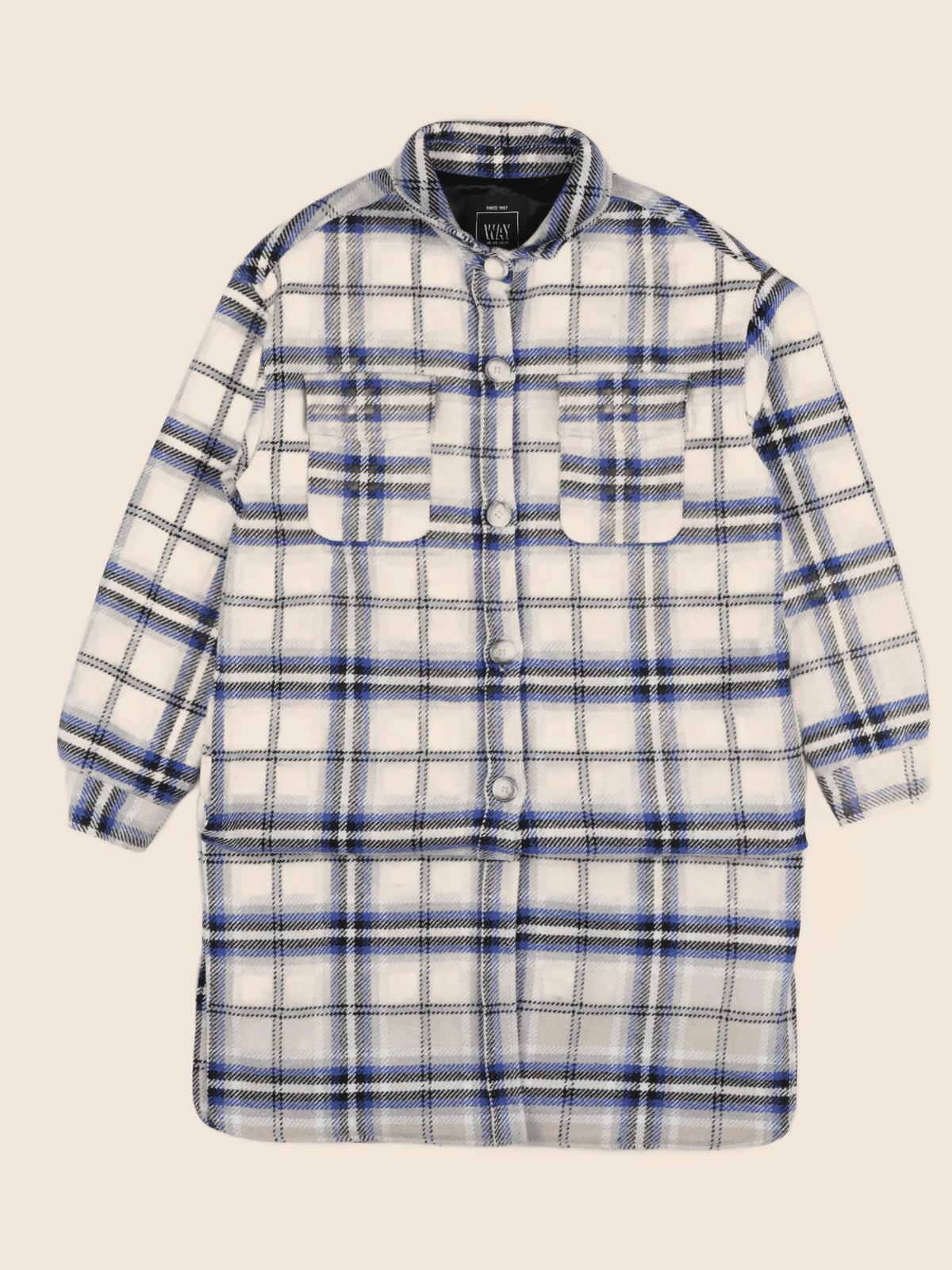 IKKS - manteau multicolore - 16 ans