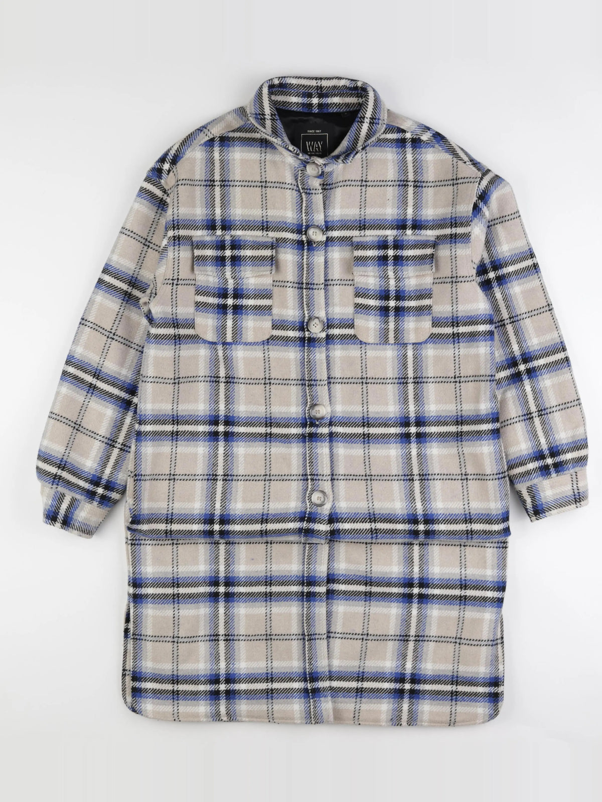 IKKS - manteau multicolore - 16 ans