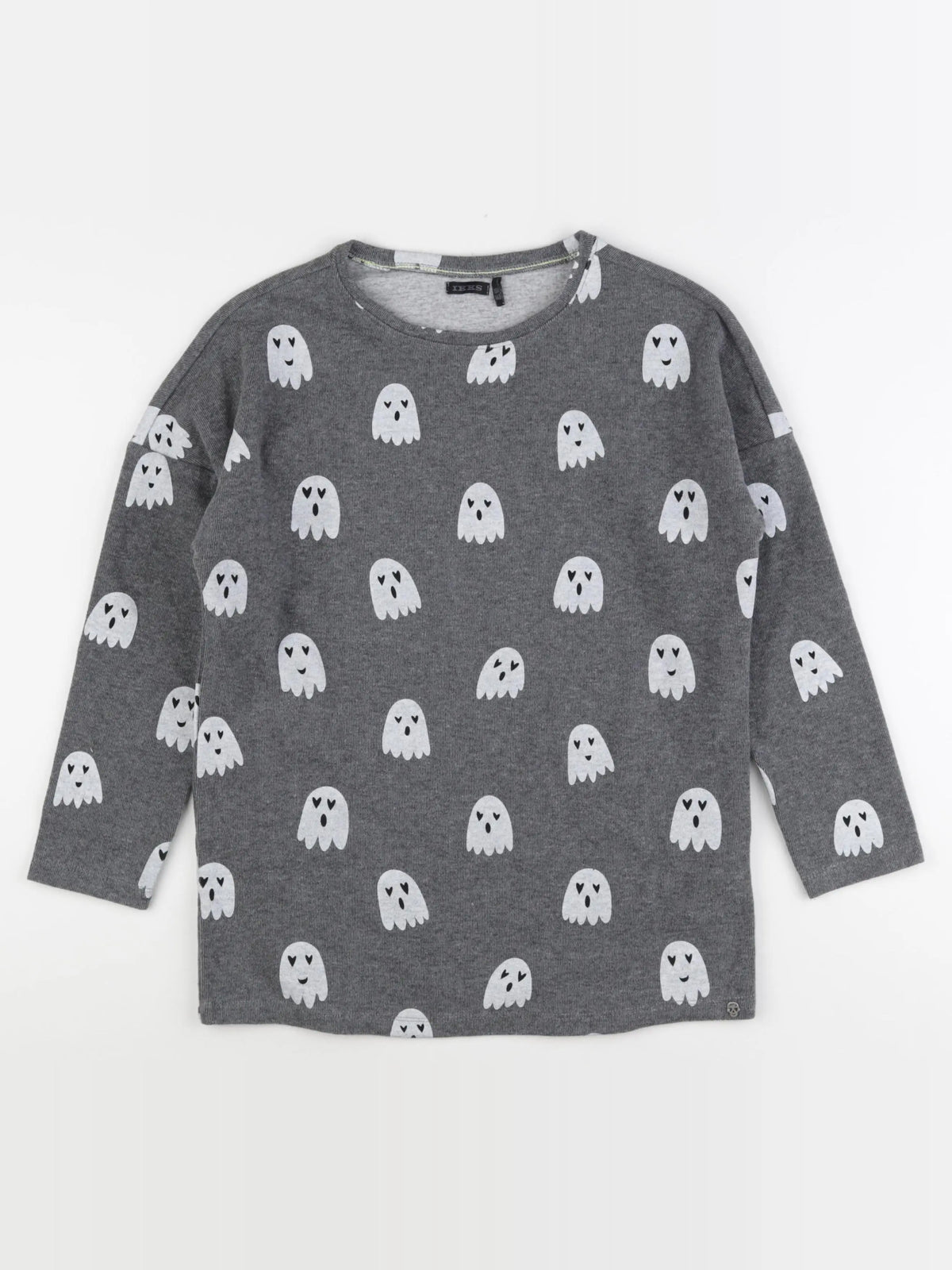 IKKS - sweat gris - 10 ans