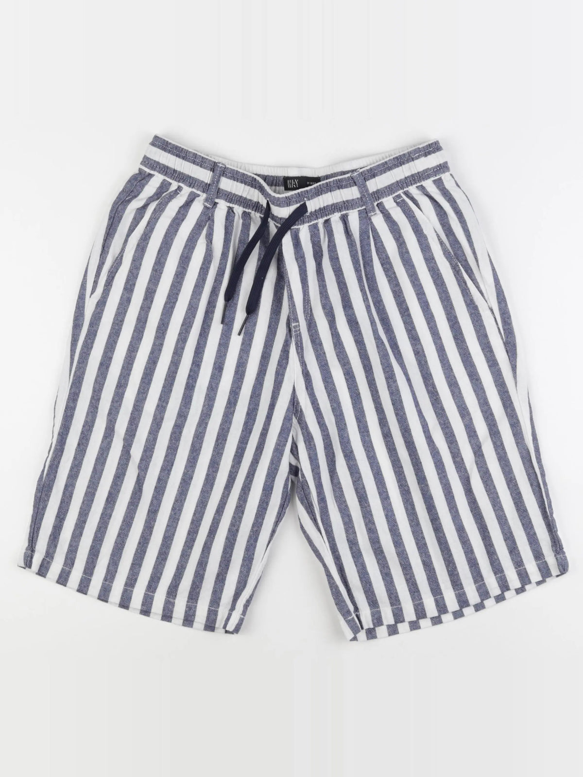 IKKS - short blanc, bleu - 16 ans