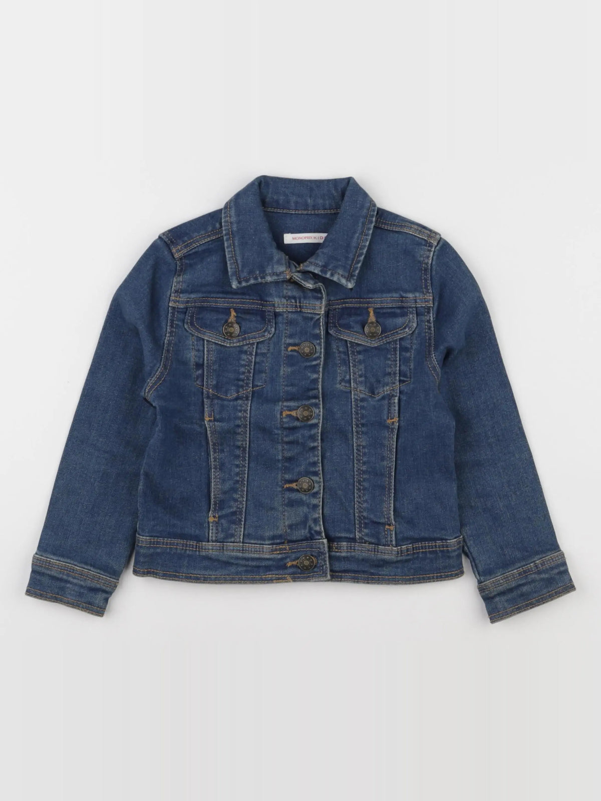 Monoprix - veste bleu - 3 ans