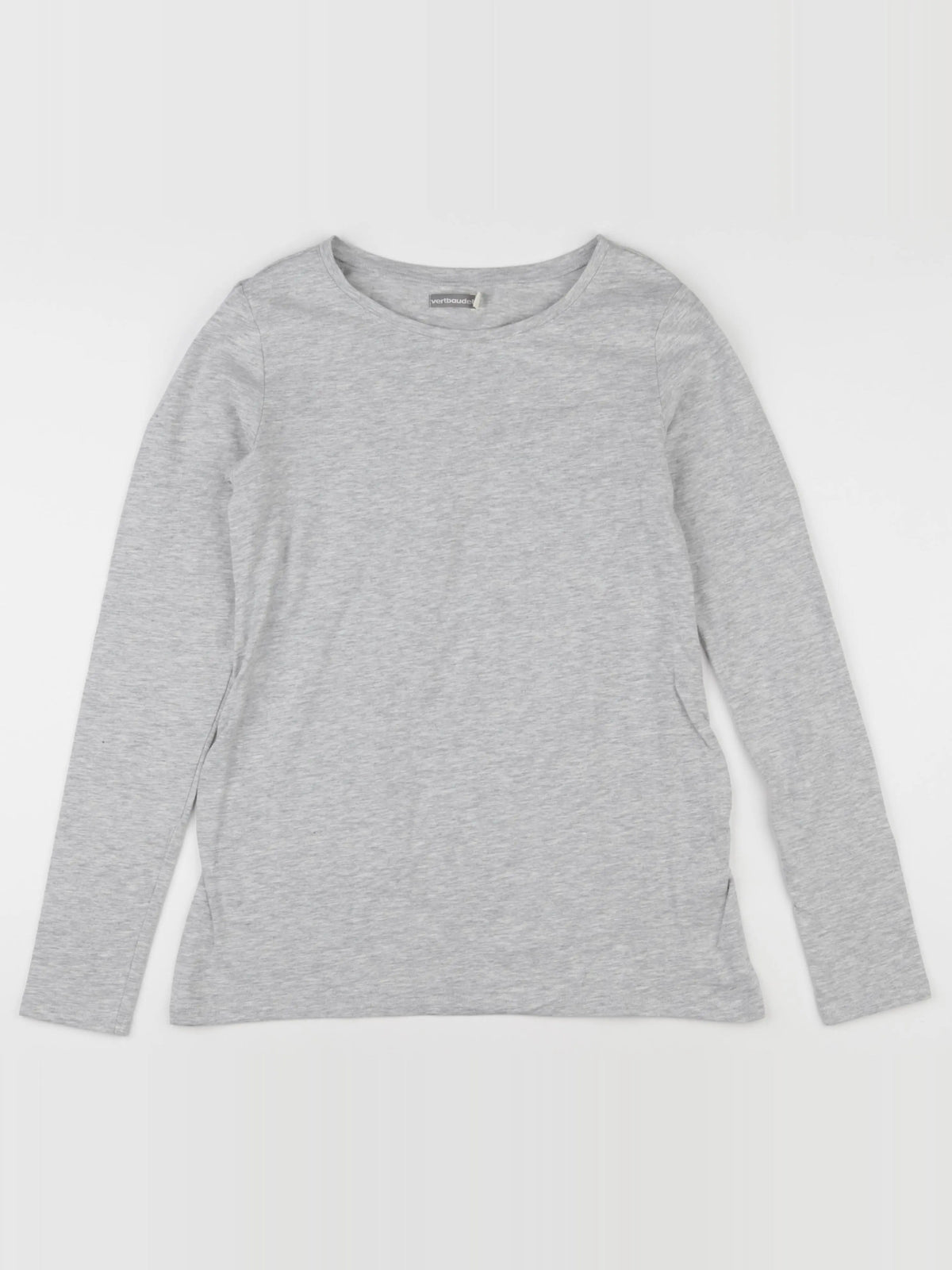 Vertbaudet - tee-shirt grossesse gris - 38 à 40