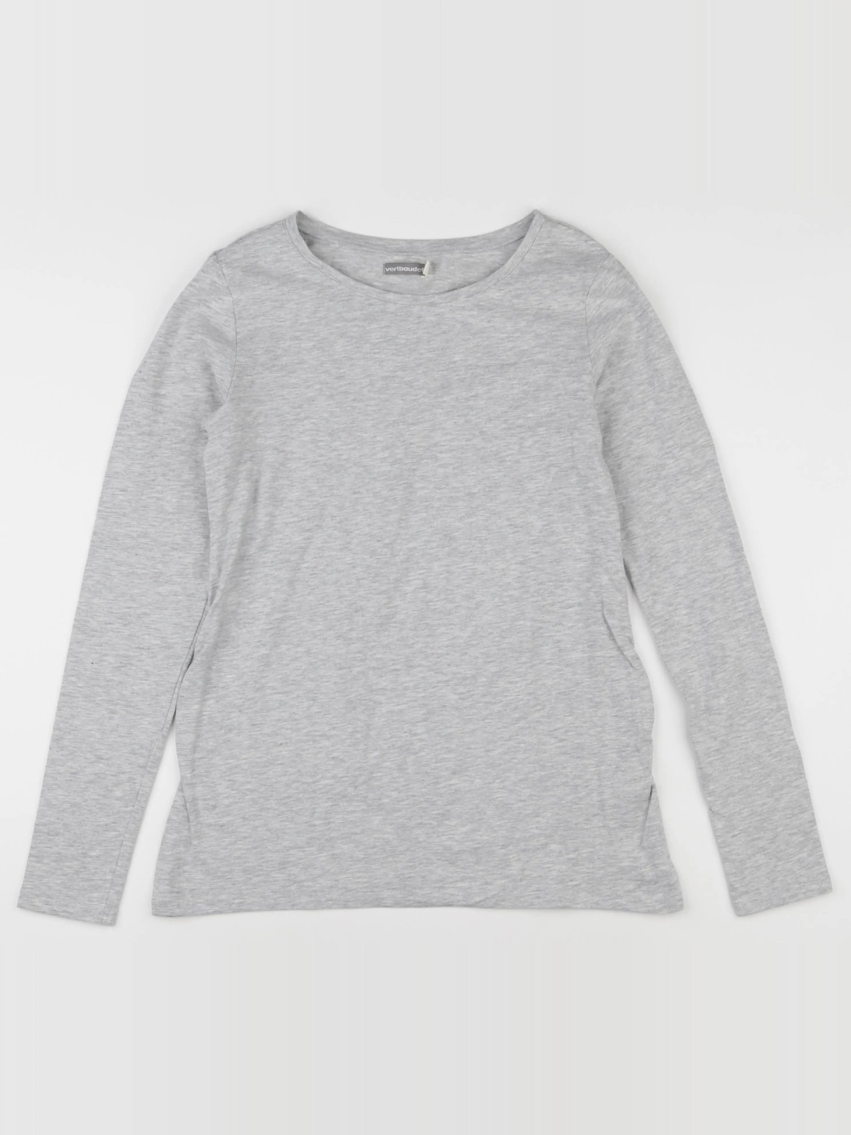 Vertbaudet - tee-shirt grossesse gris - 38 à 40