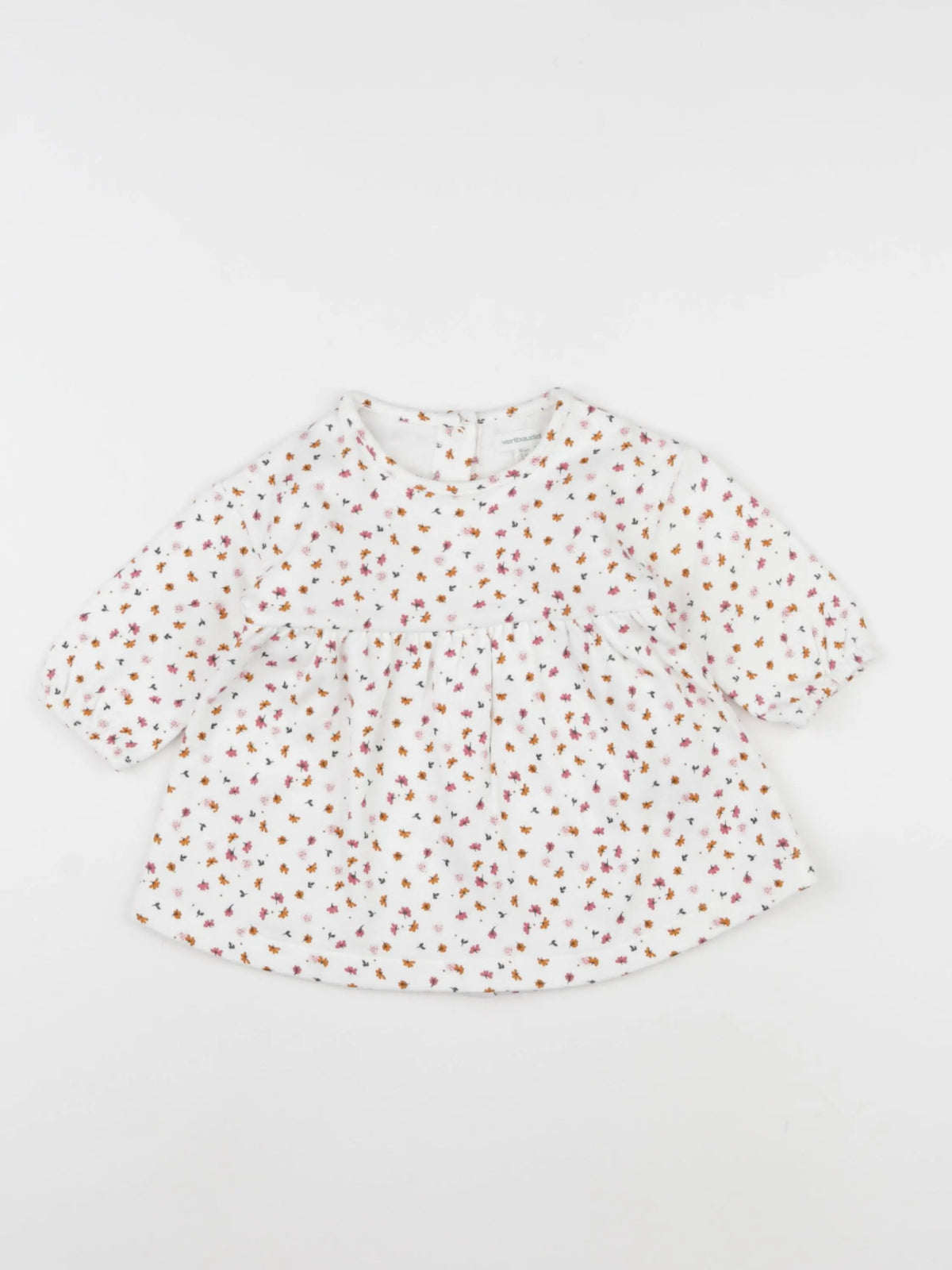 Vertbaudet - robe blanc - 3 mois