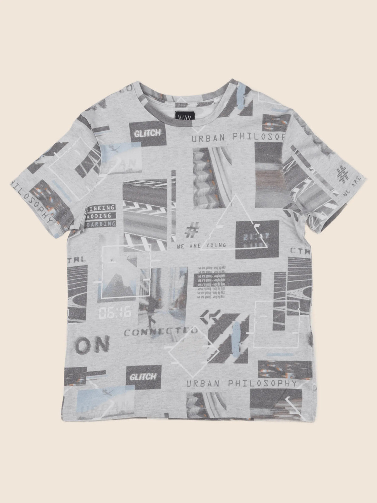 IKKS - tee-shirt gris - 12 ans