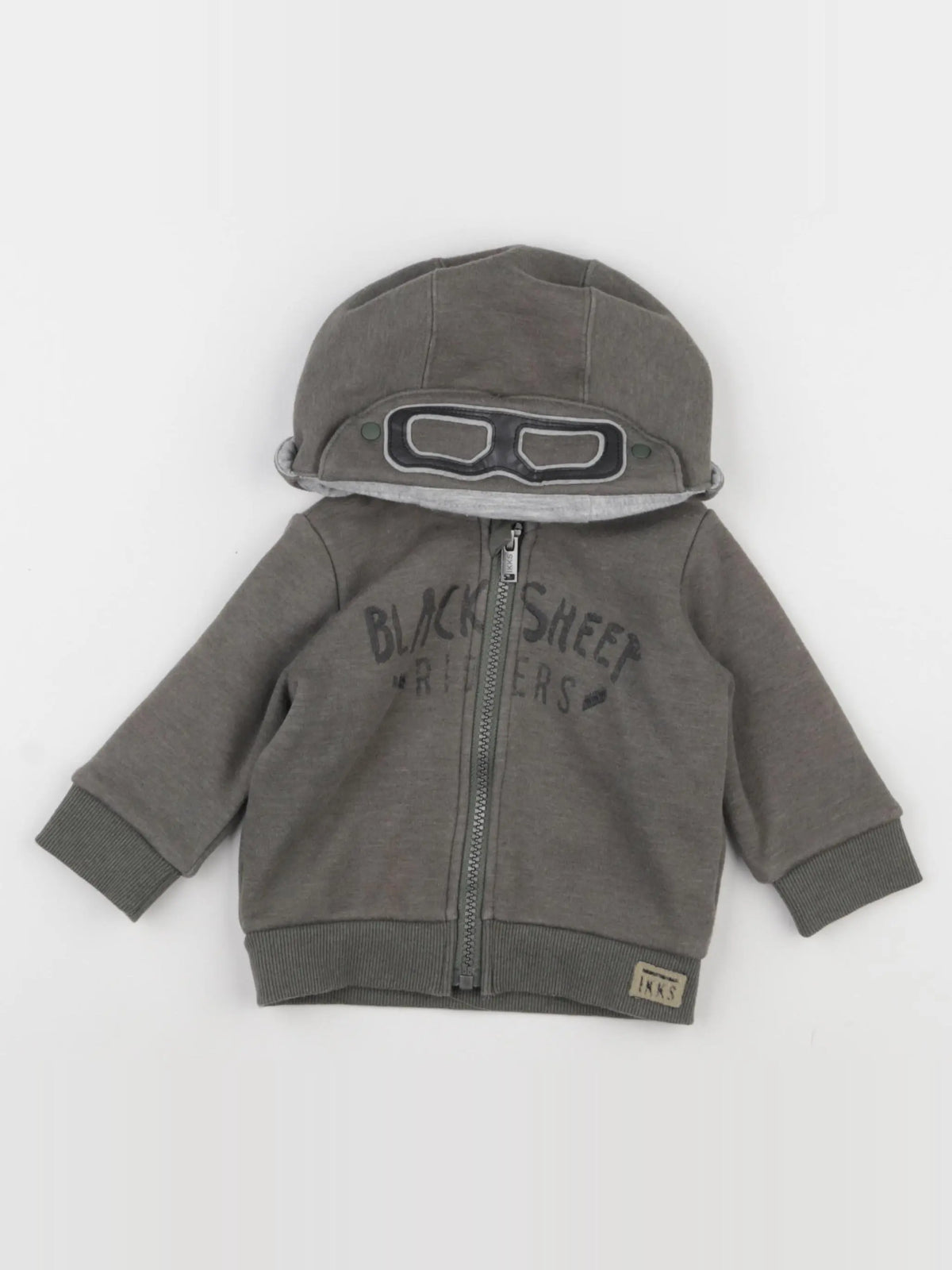 IKKS - sweat vert - 6 mois