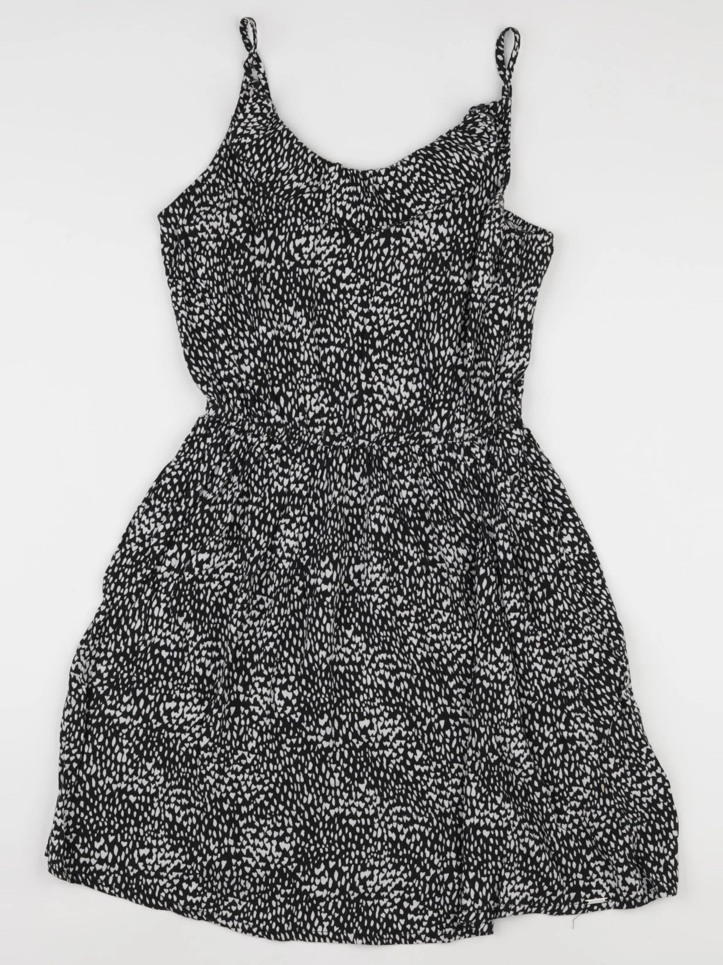 IKKS - robe blanc, noir - 16 ans