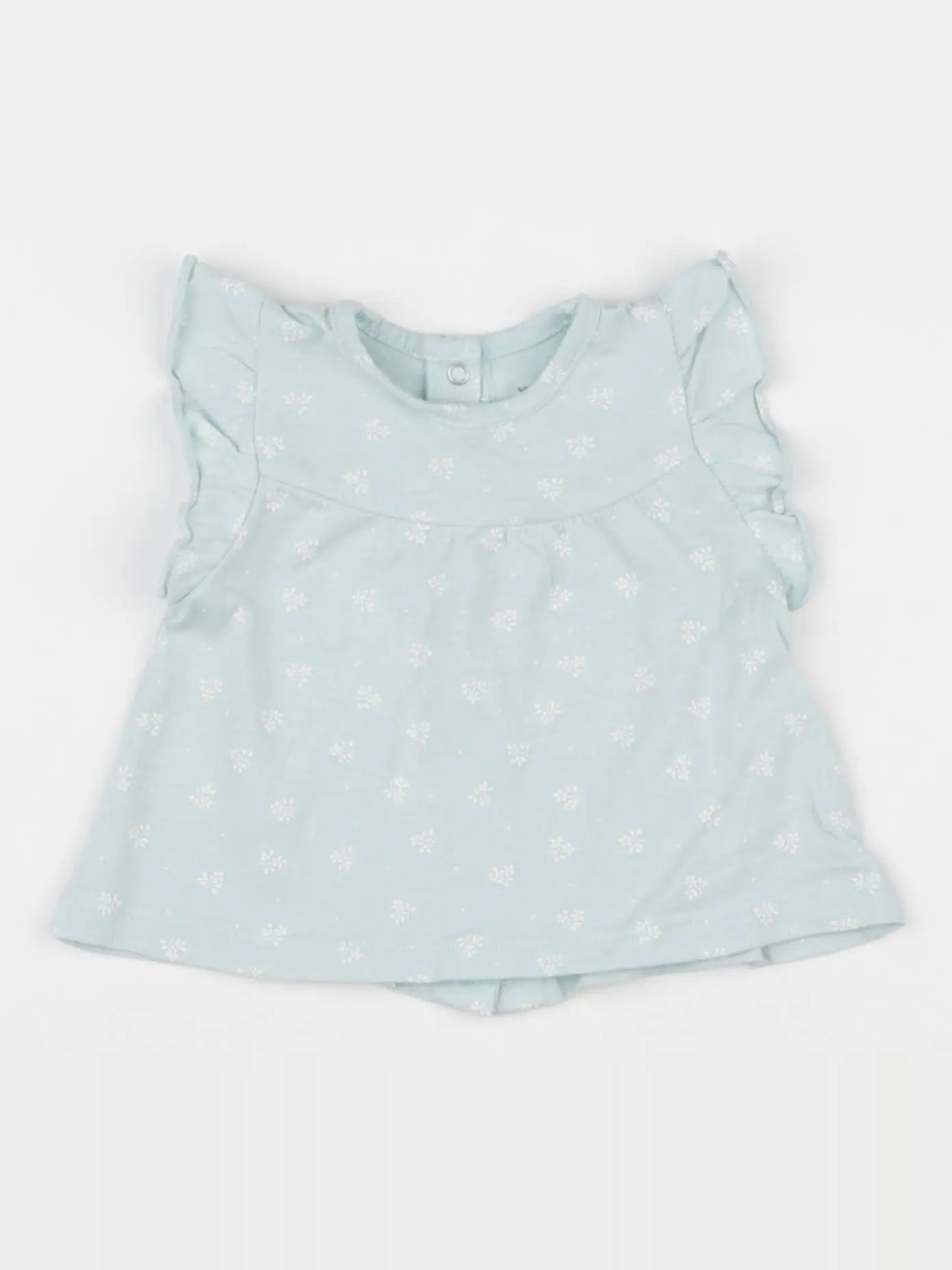 Vertbaudet - tee-shirt bleu - 3 mois