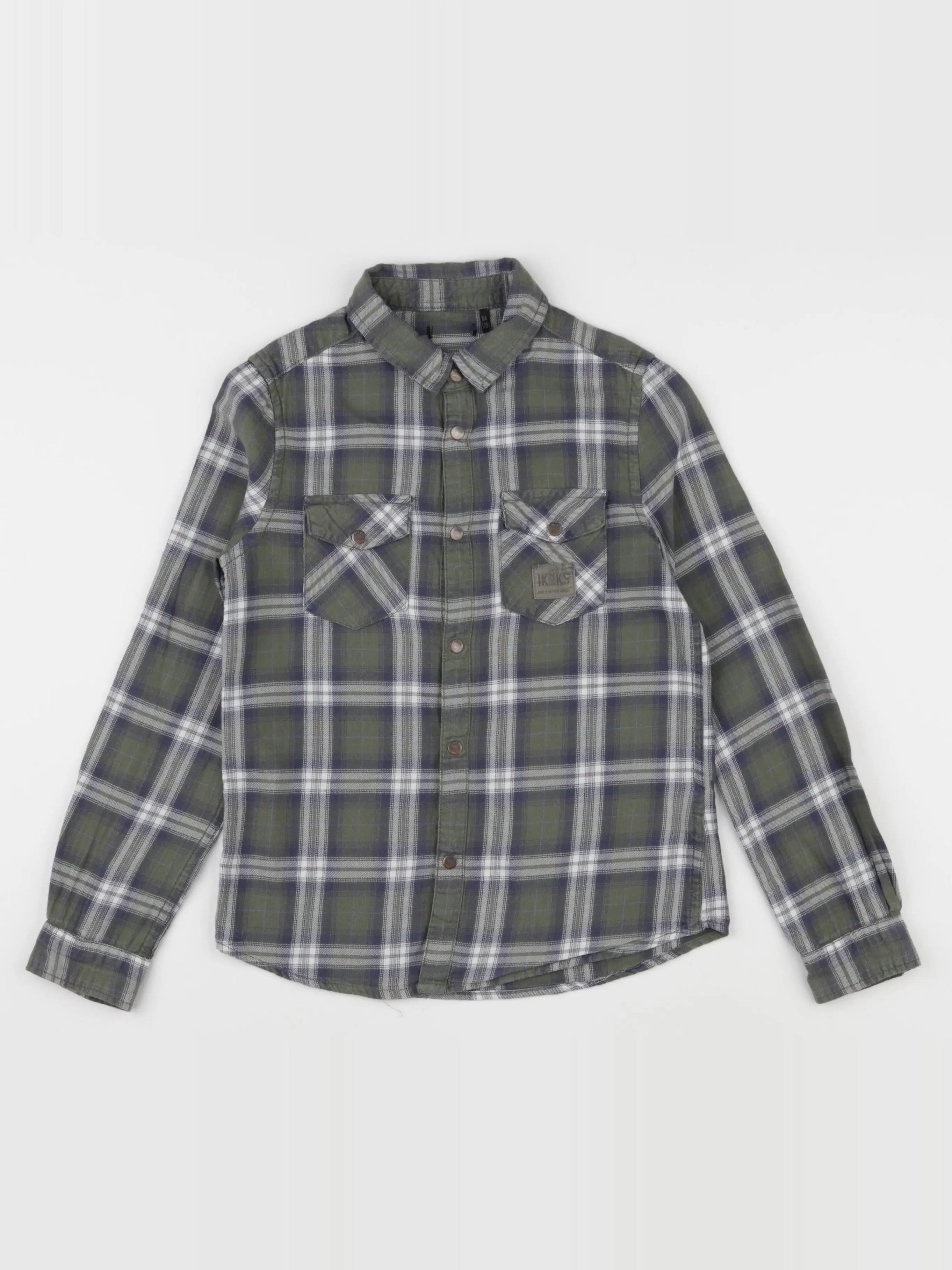 IKKS - chemise vert - 8 ans