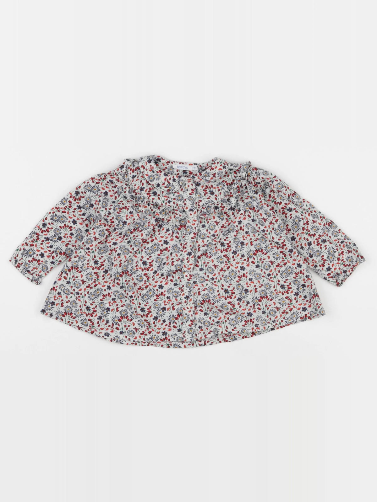 Boutchou - blouse multicolore - 9 mois