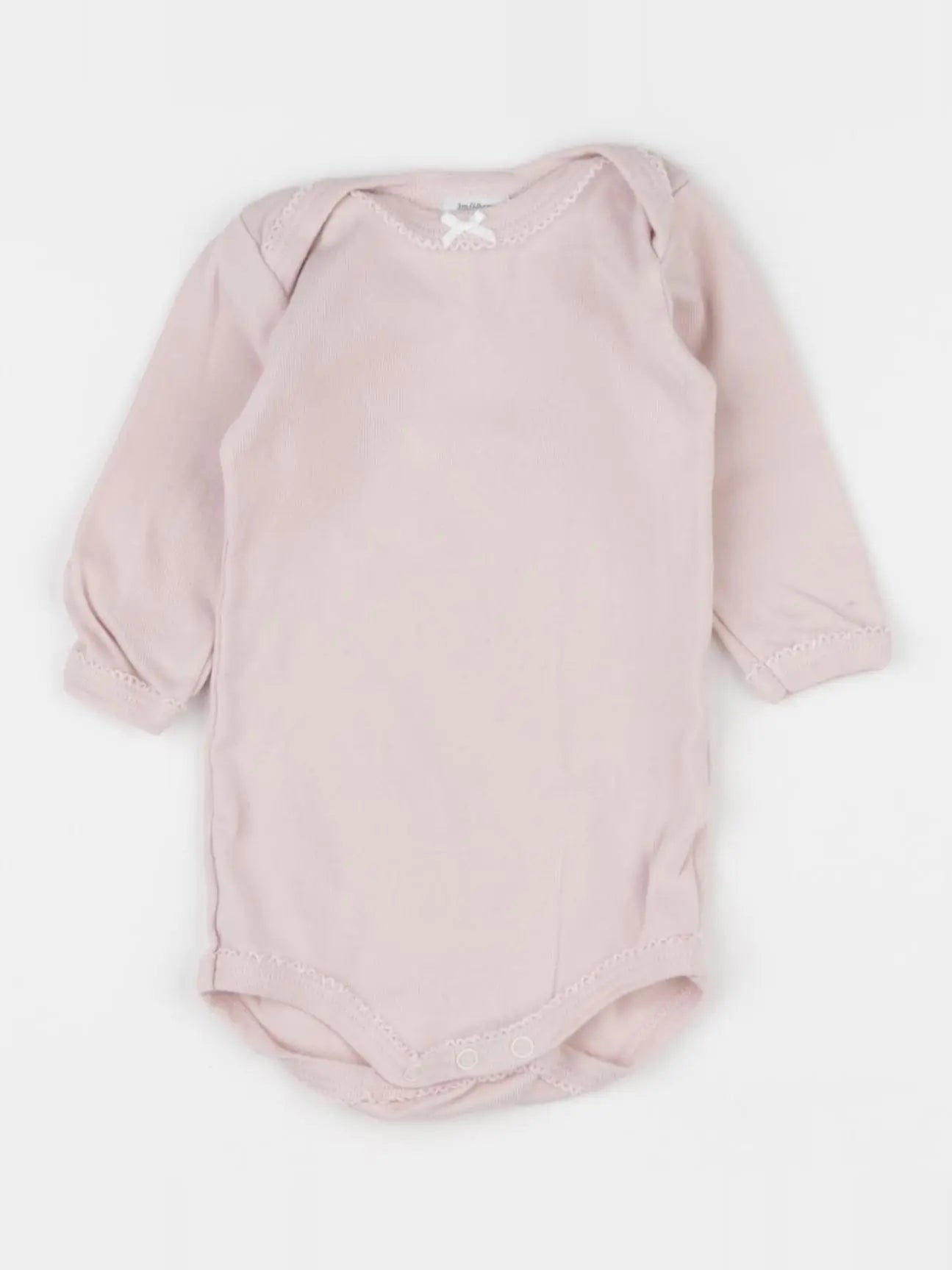 Petit Bateau - body rose - 3 mois