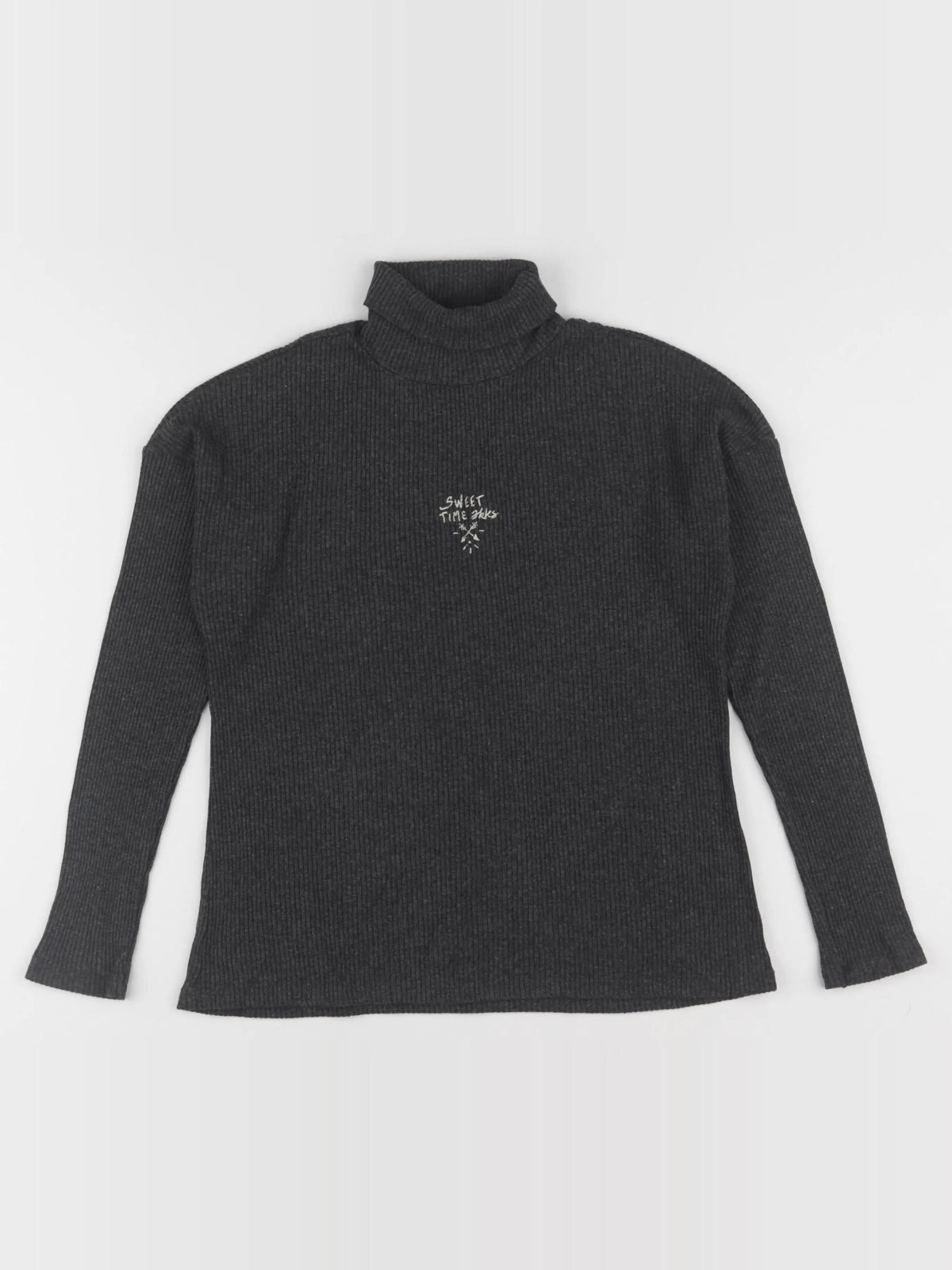 IKKS - tee-shirt gris - 10 ans