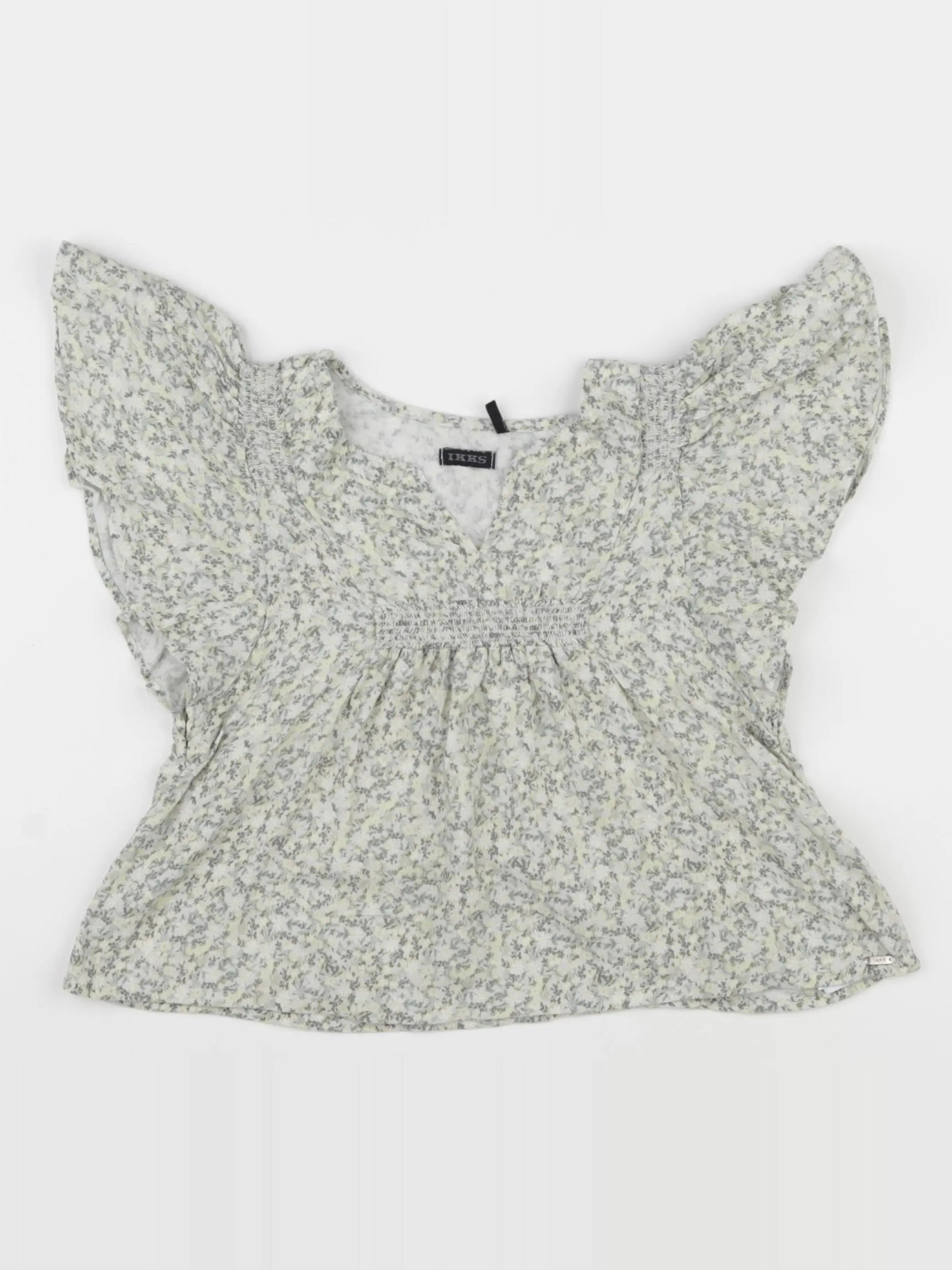 IKKS - blouse jaune, vert - 6 ans