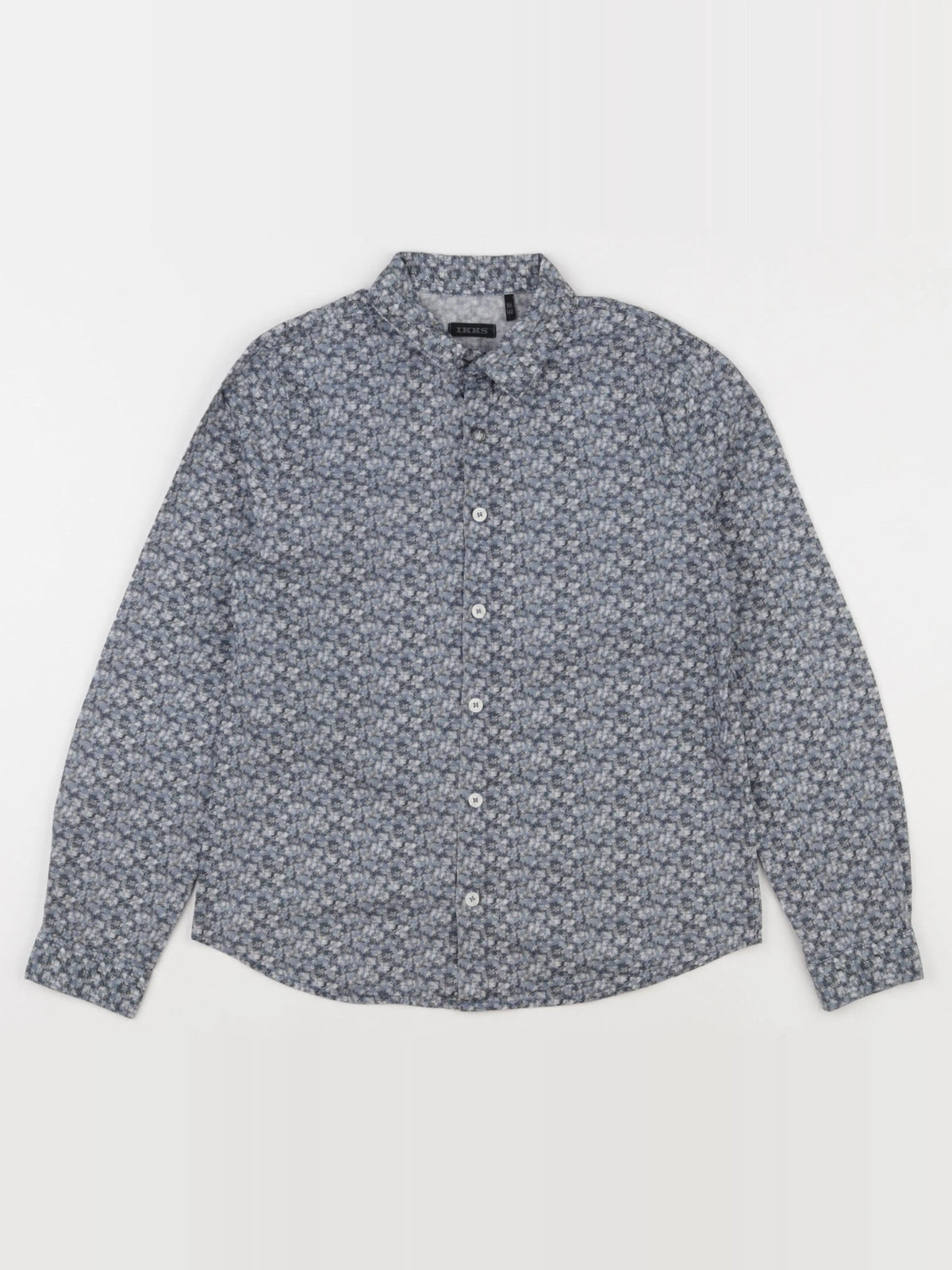 IKKS - chemise bleu - 10 ans