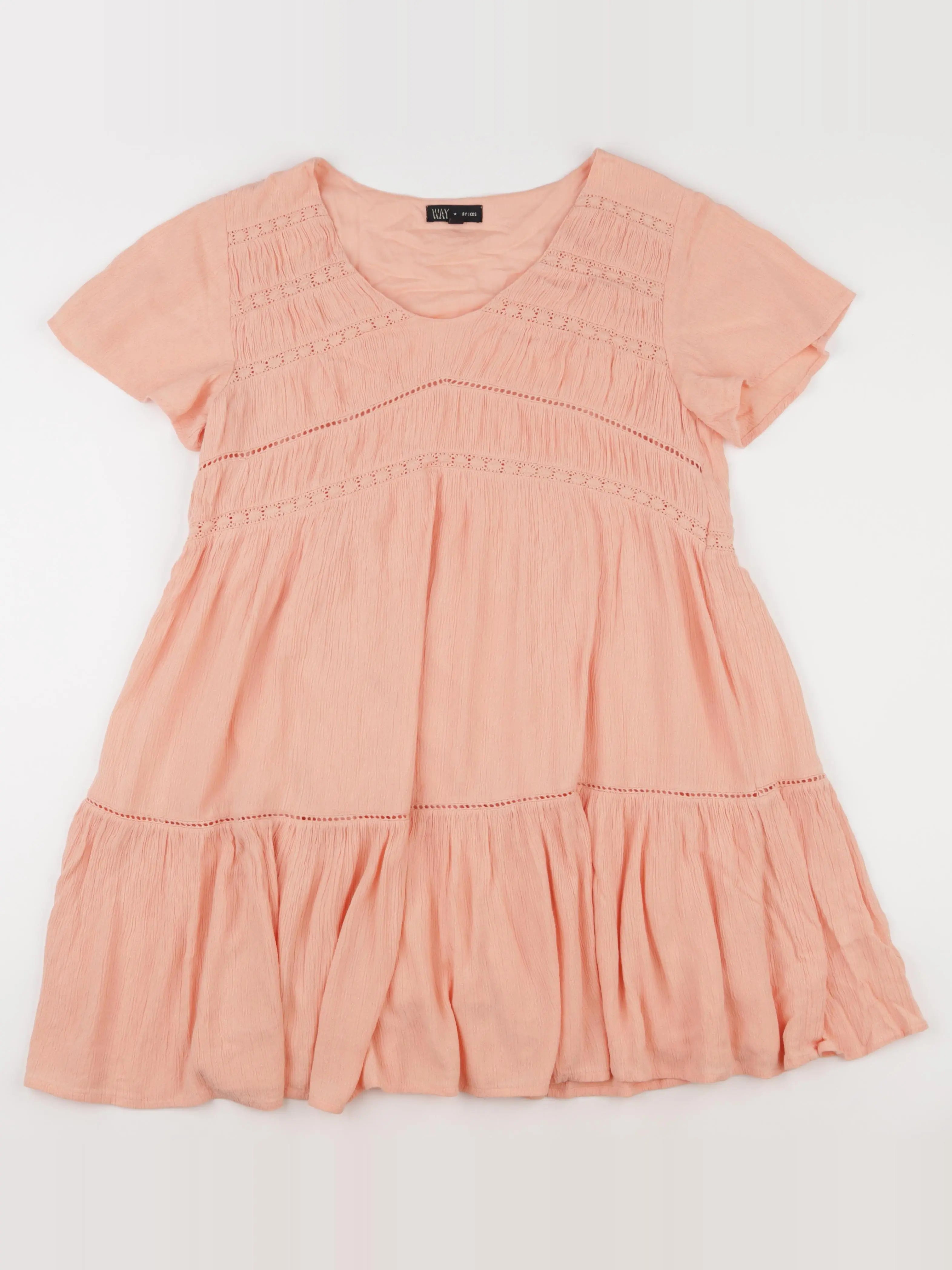 IKKS - robe rose - 14 ans