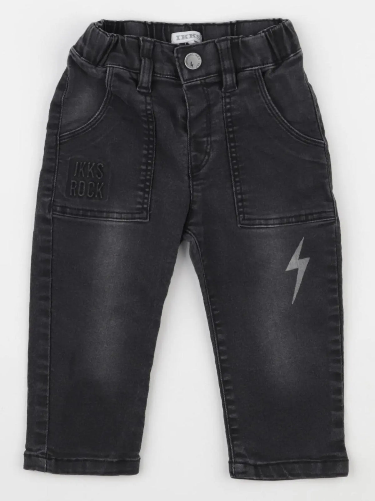 IKKS - jean noir - 12 mois