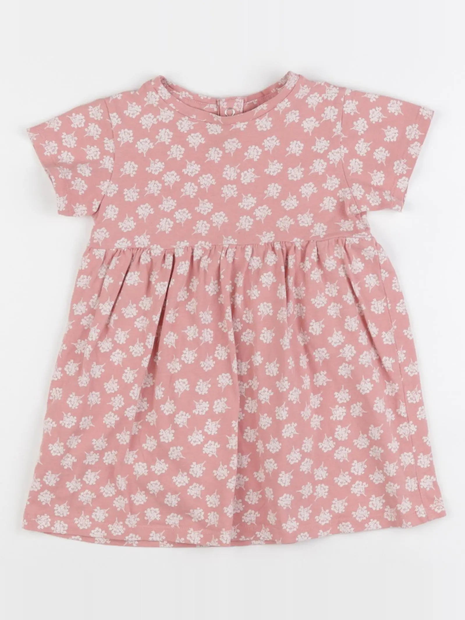 Mango - robe rose - 12/18 mois