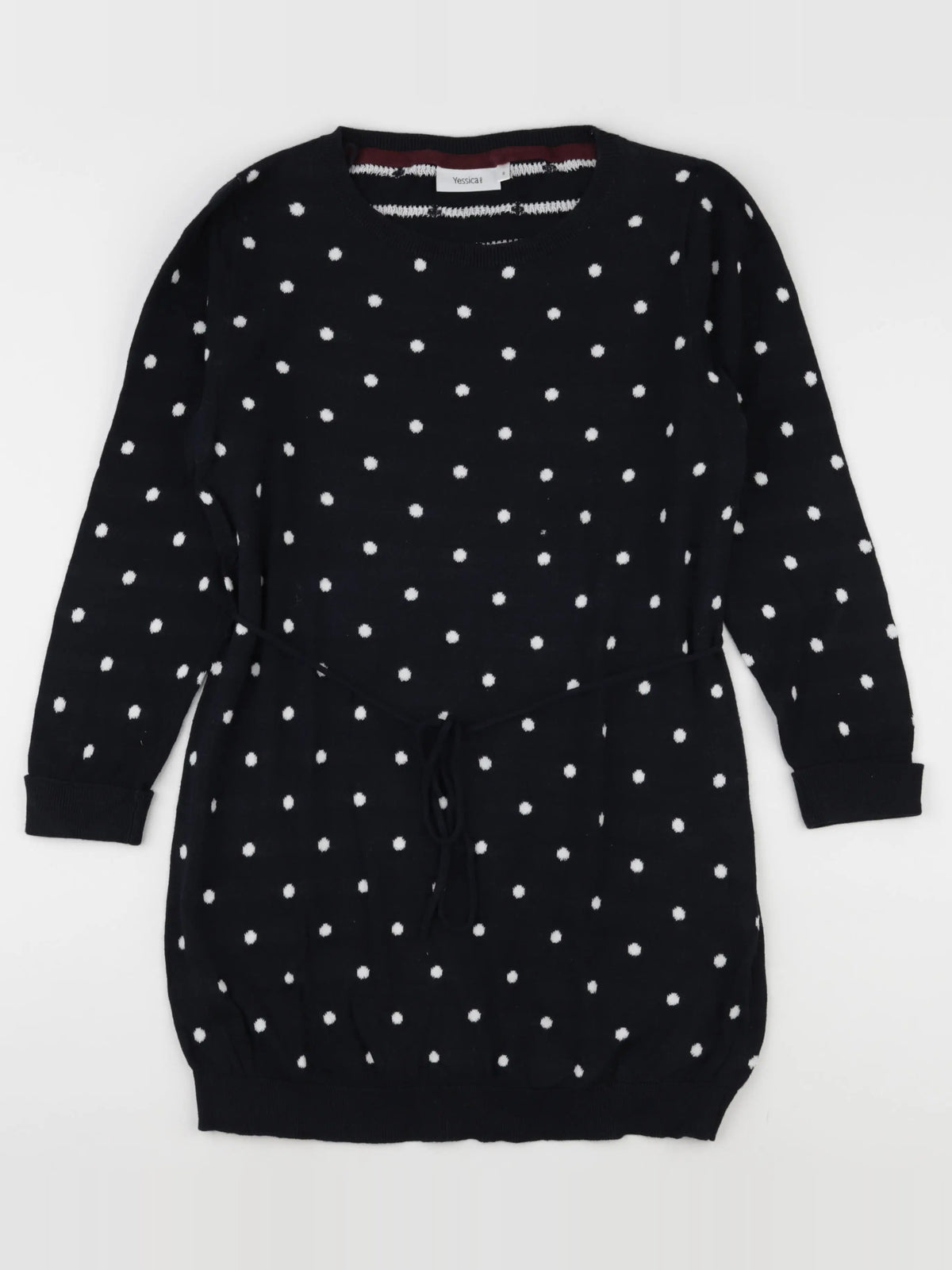 C&A maternité - robe grossesse bleu, blanc - s