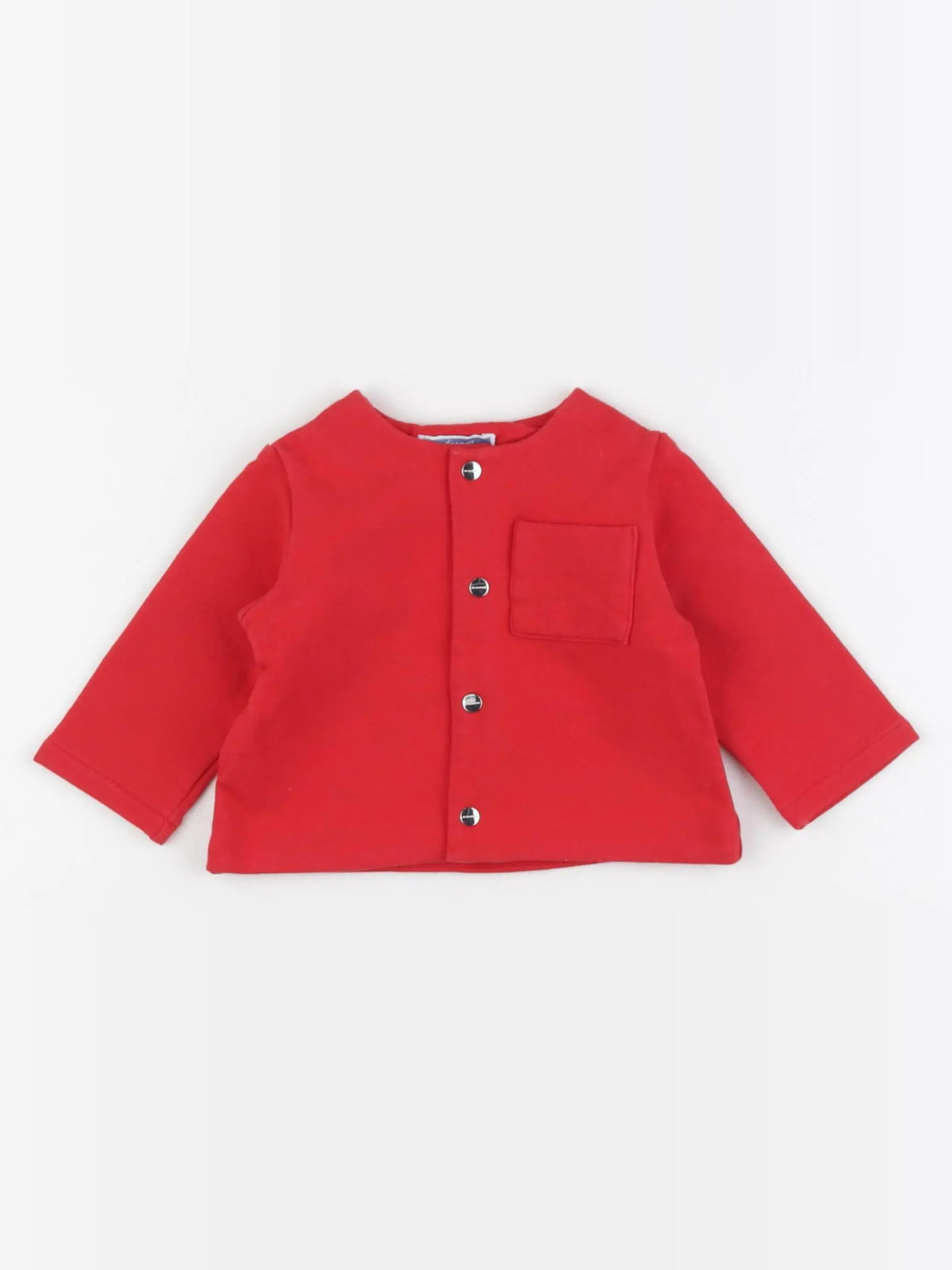 Jacadi - sweat rouge - 6 mois