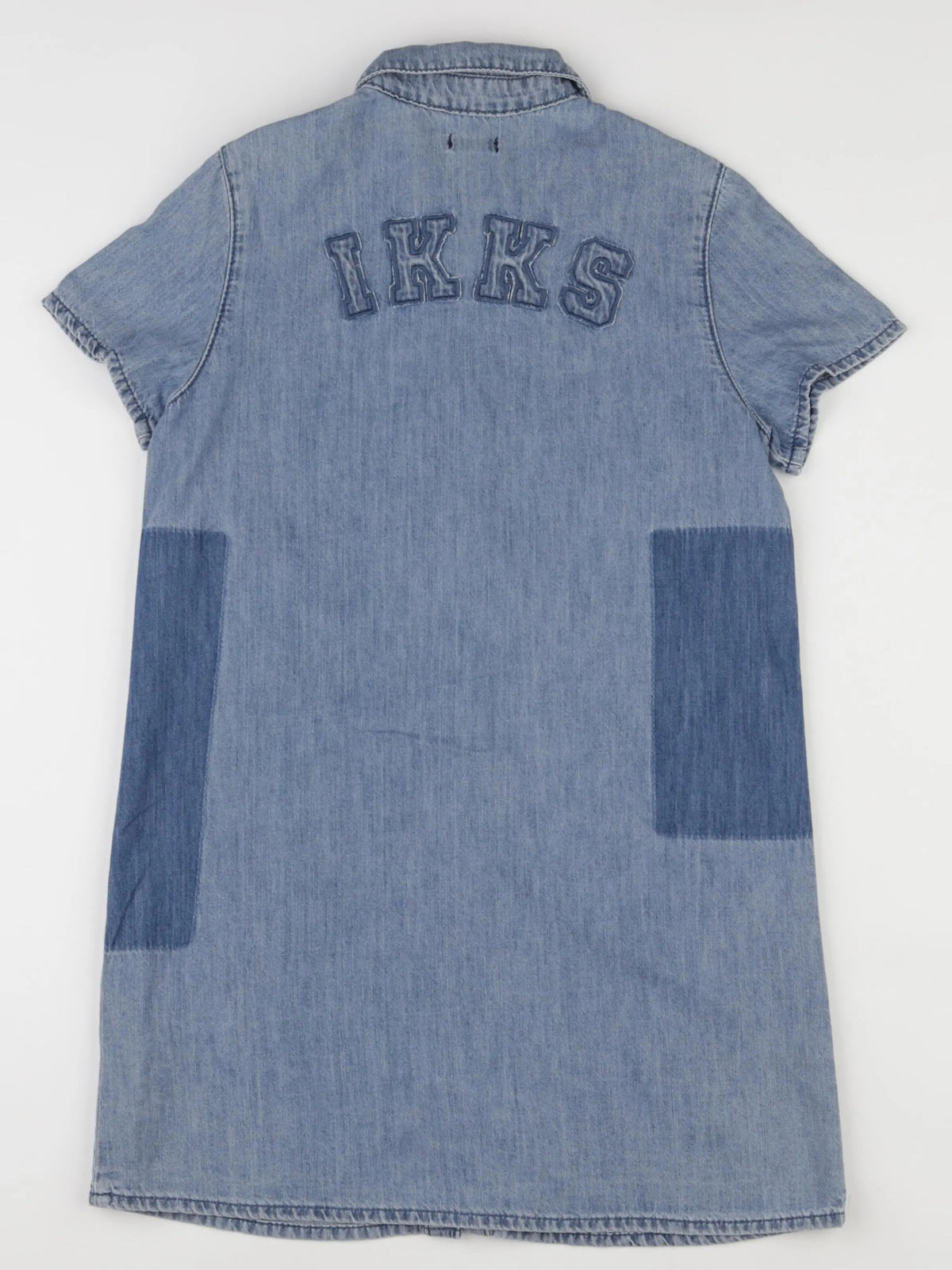 IKKS - robe imprimé au dos bleu - 10 ans