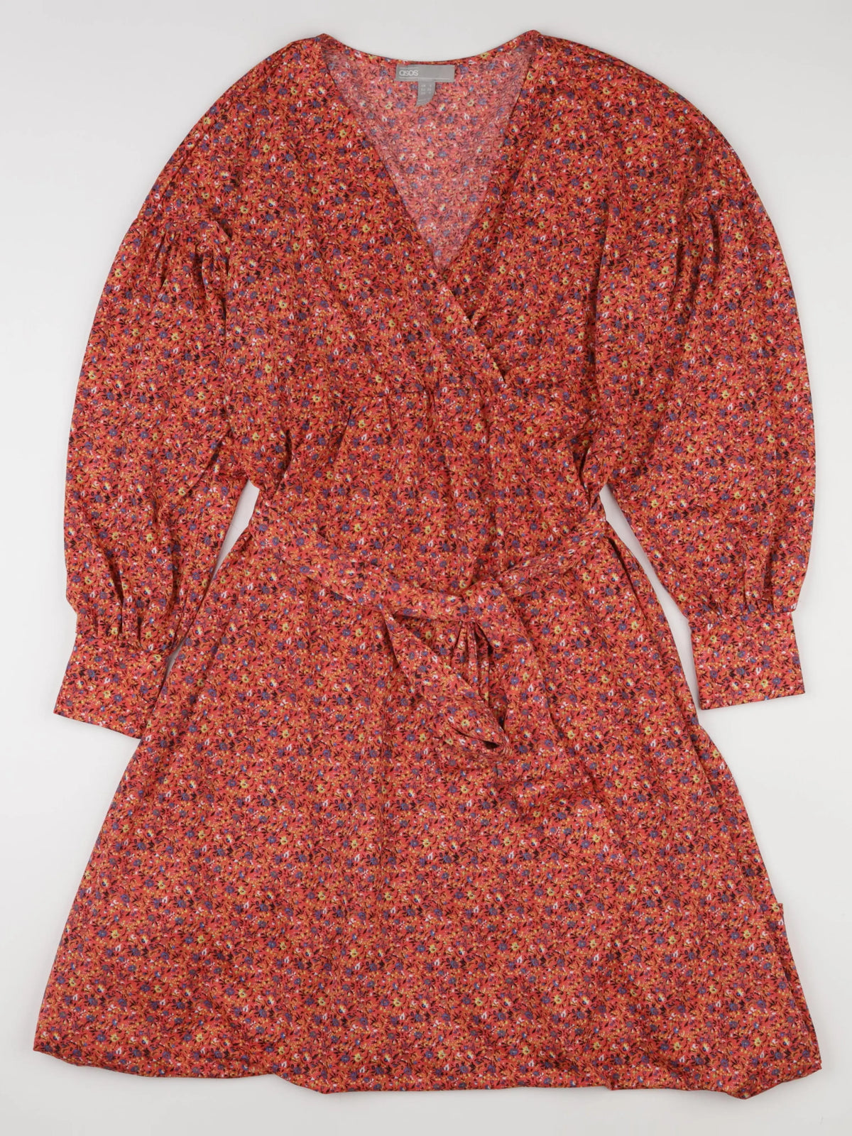 Asos - robe longue grossesse, allaitement orange - 36