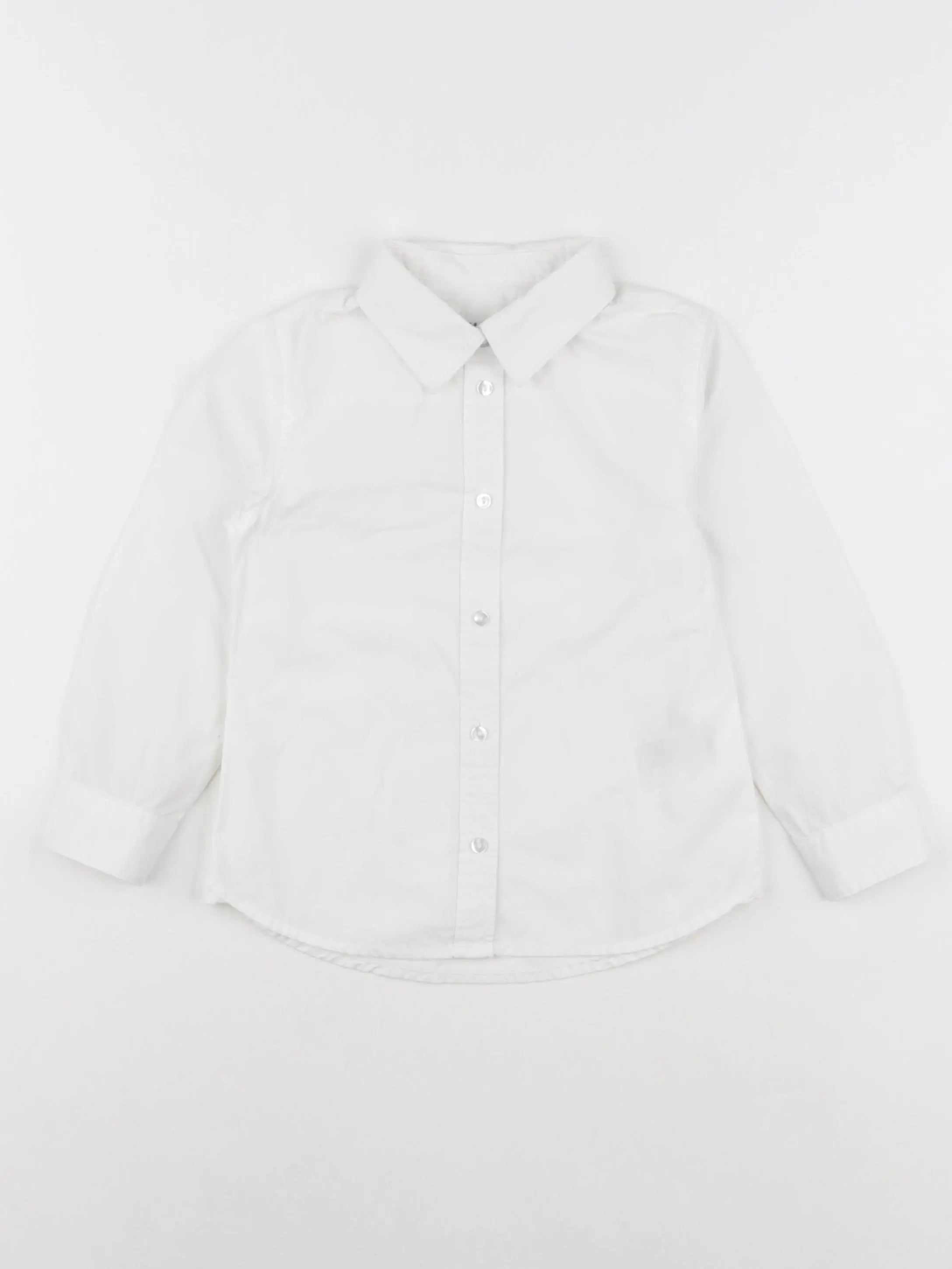 H&M - chemise blanc - 2/3 ans