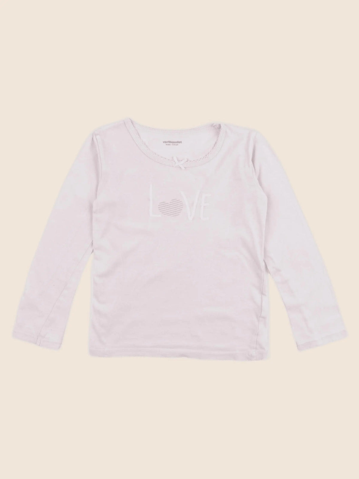 Vertbaudet - maillot de corps rose - 6 ans