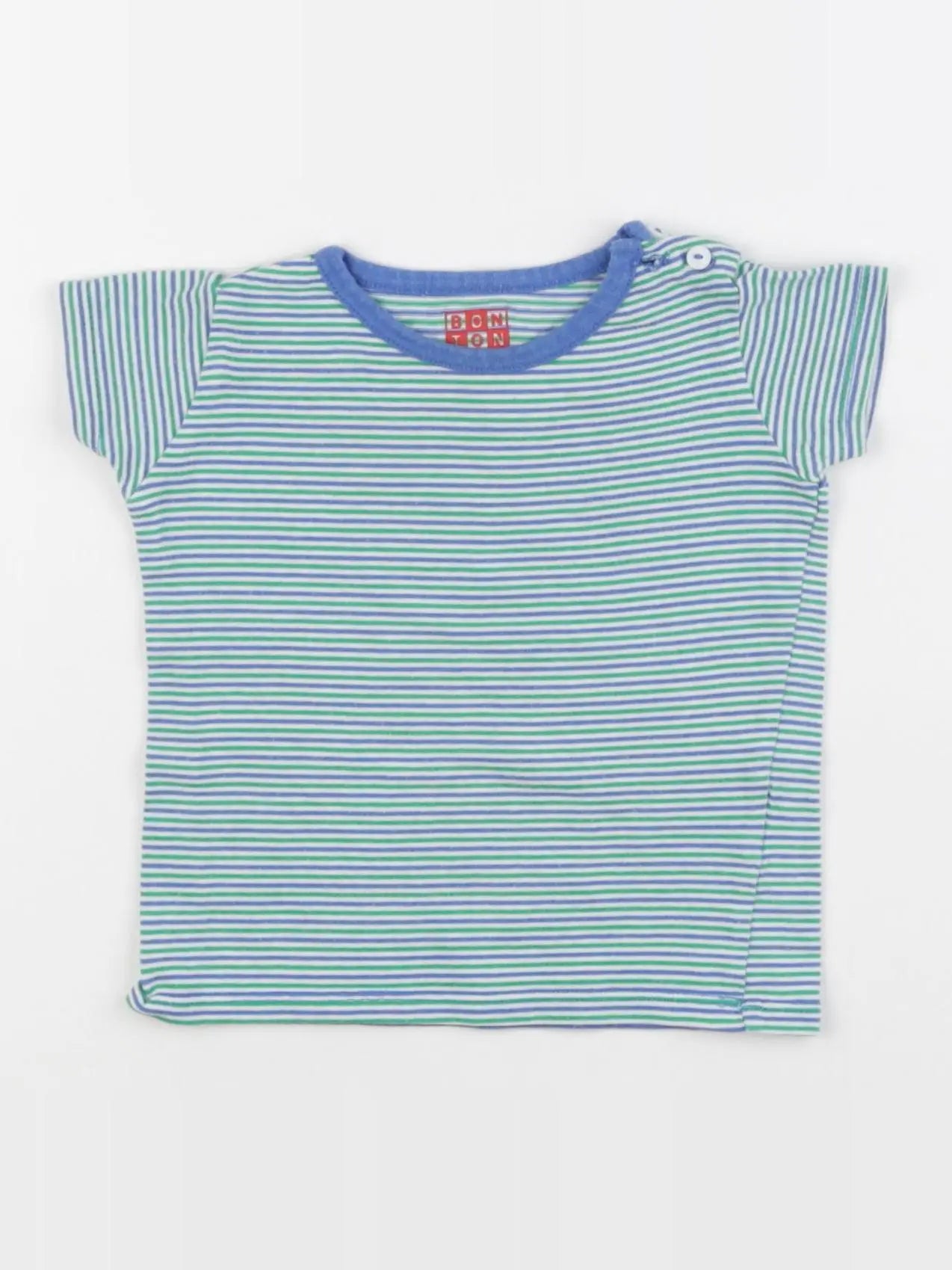 Bonton - maillot de corps multicolore - 6 mois