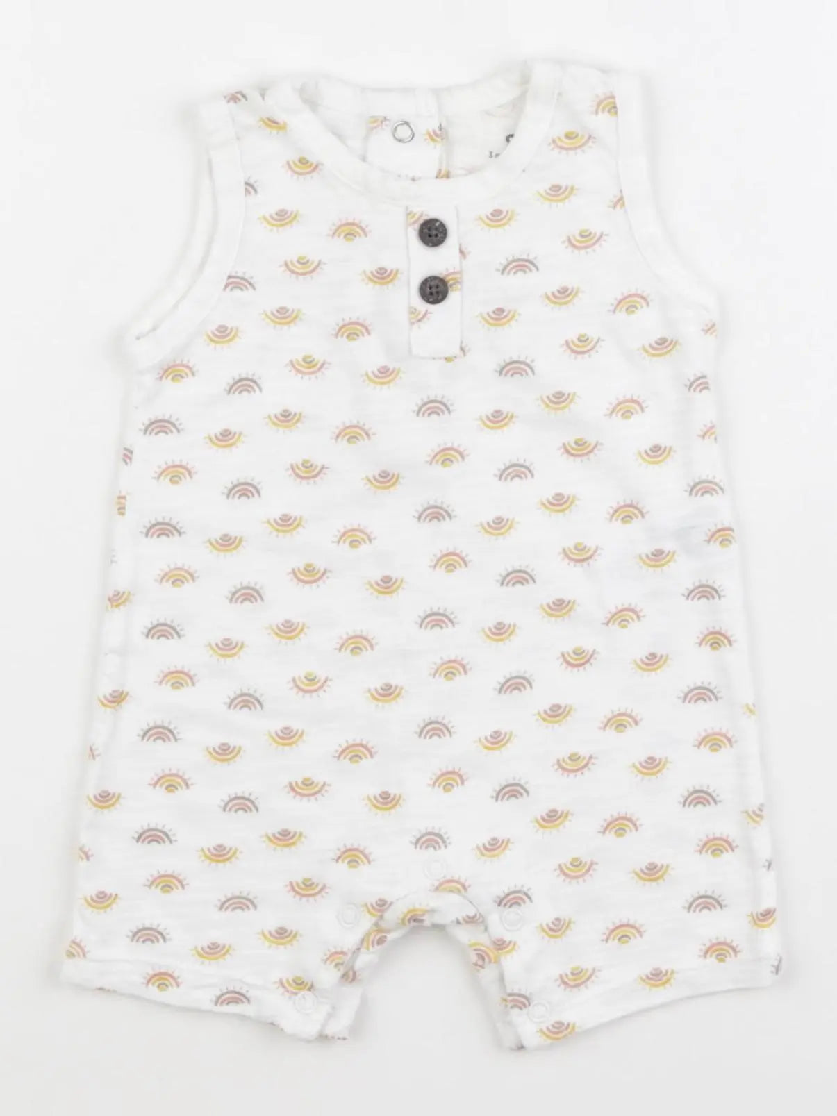 La Redoute - combinaison blanc - 3 mois