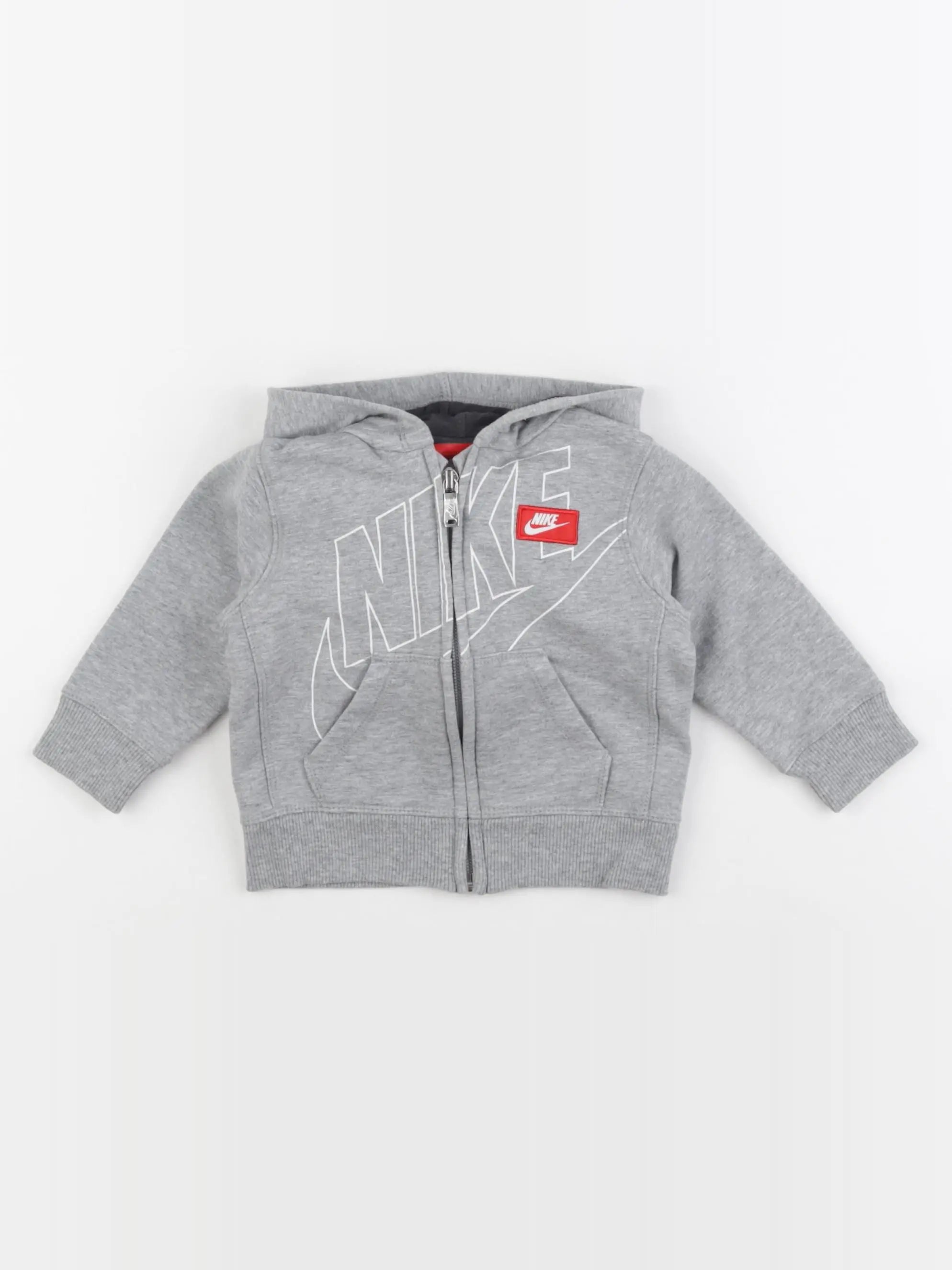 Nike - sweat gris - 6/9 mois