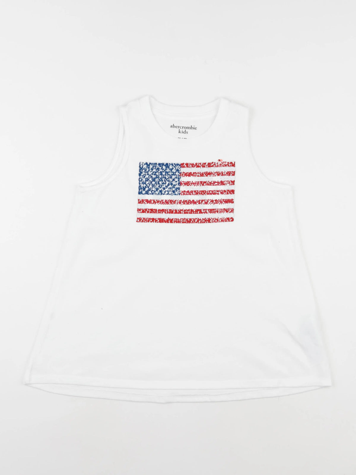 Abercrombie - débardeur blanc - 11/12 ans